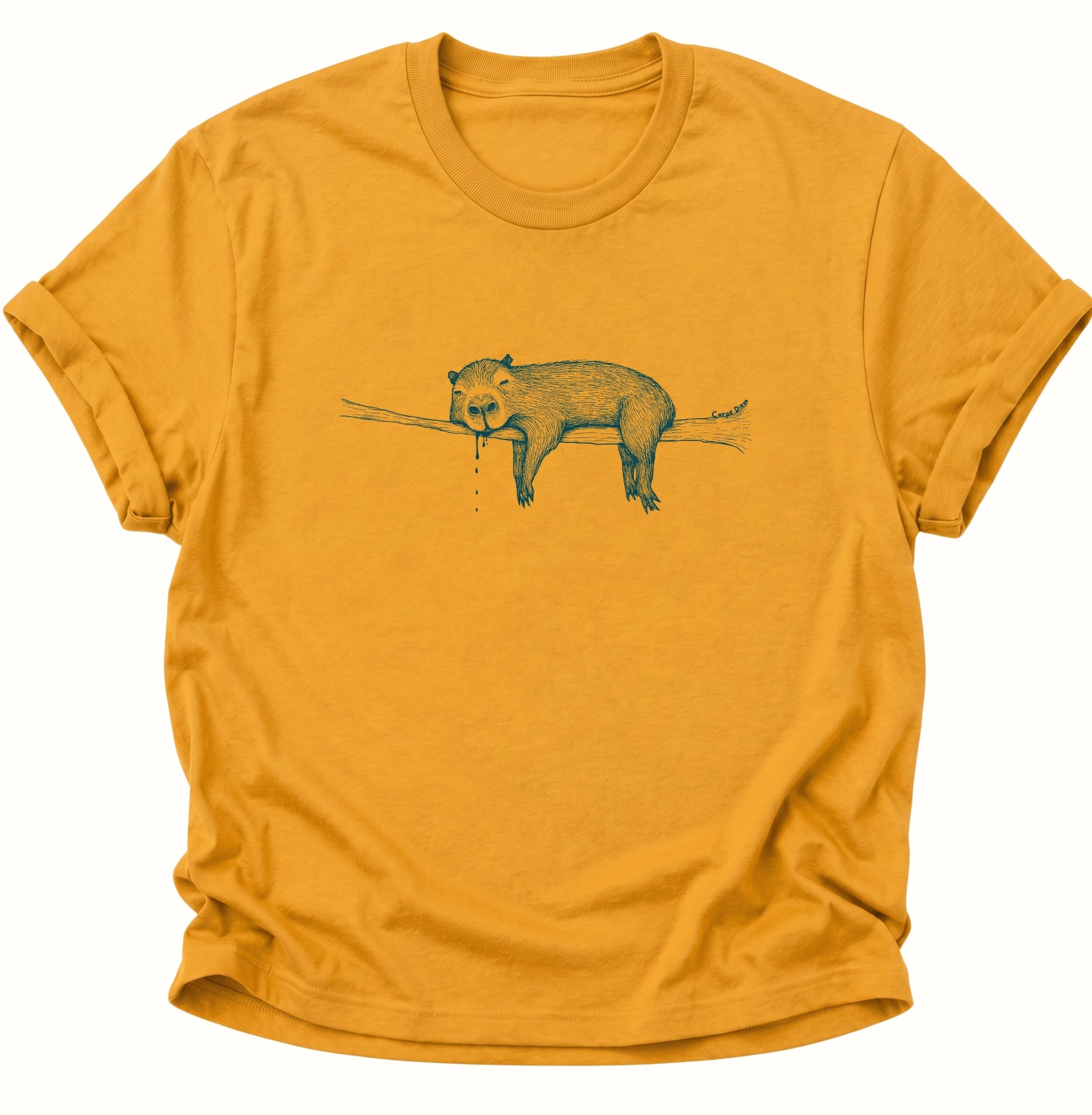 Carpe Diem Capybara Unisex T-Shirt