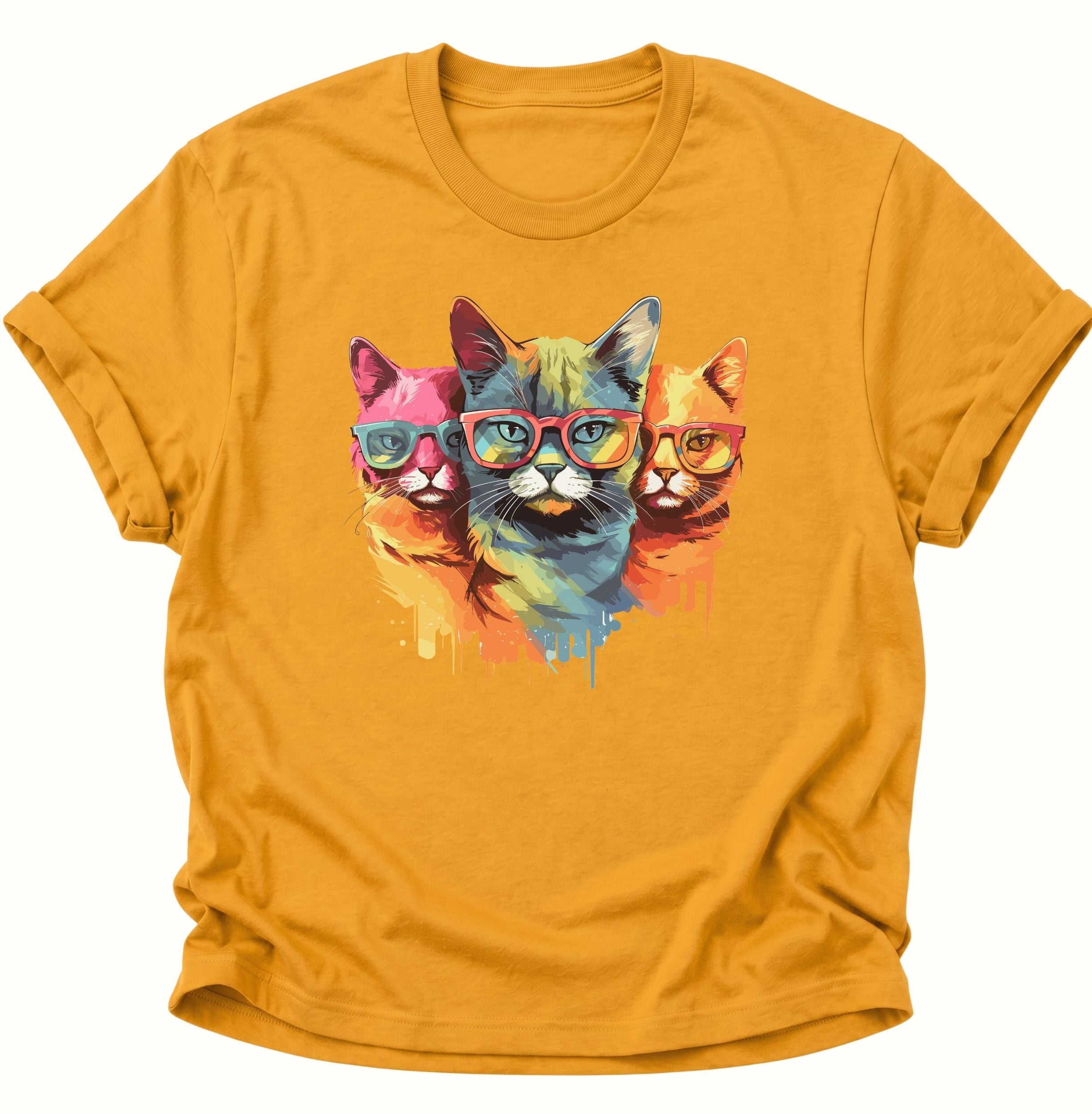 Three Cats Unisex T-Shirt