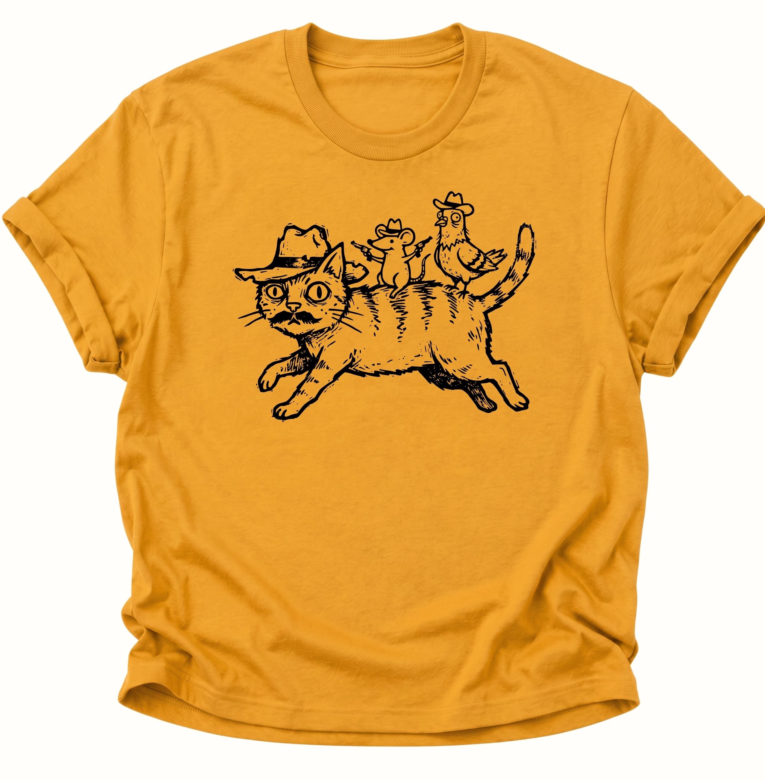 Crazy Cats Gang Unisex T-Shirt