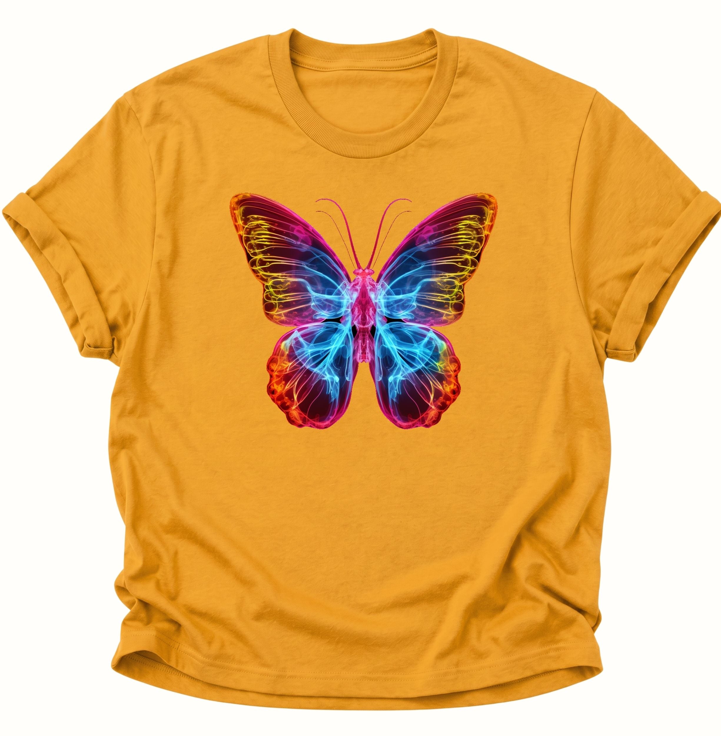 Butterfly Neon Unisex T-Shirt