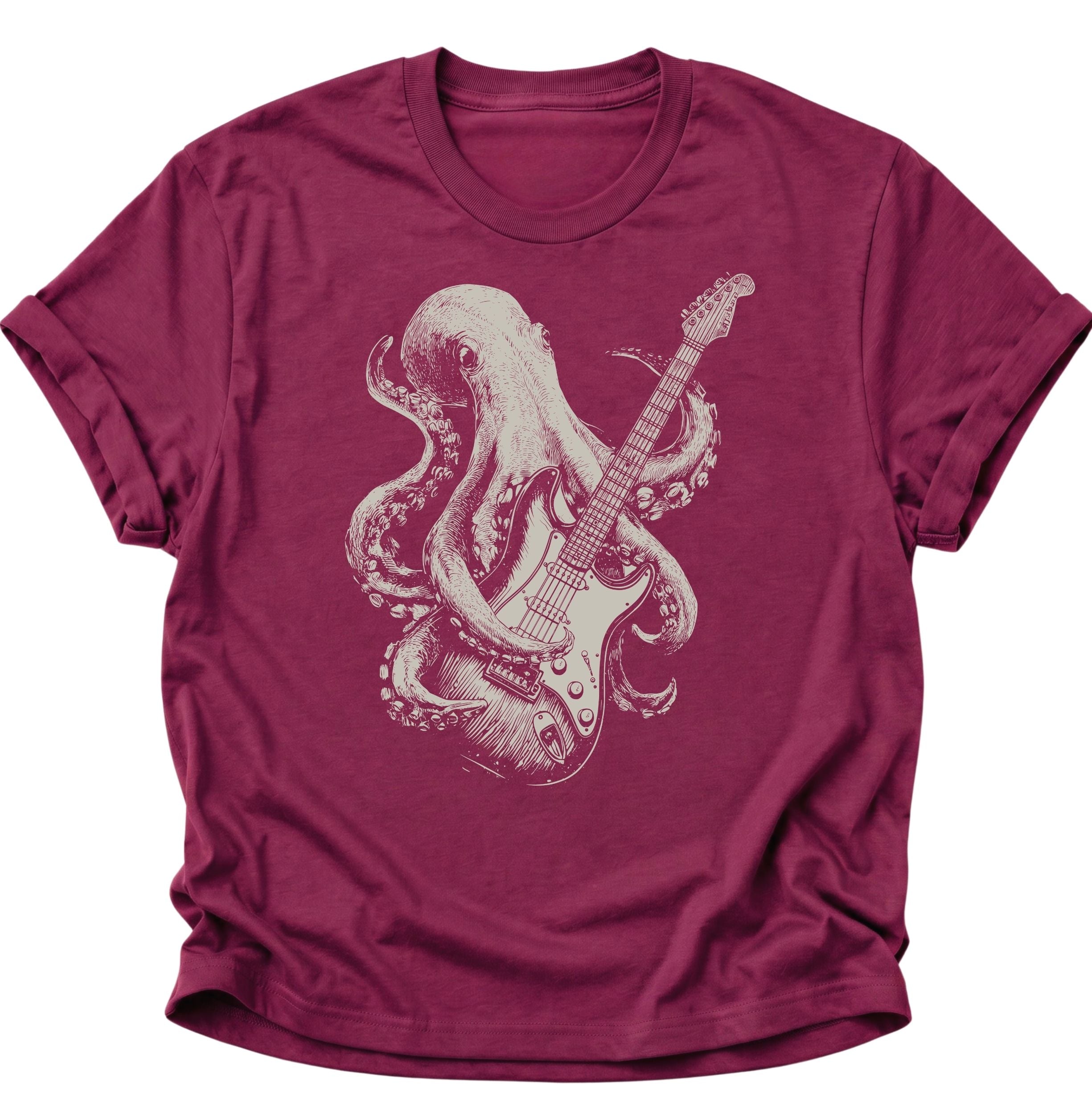 Kraken Guitars Musician Unisex T-Shirt