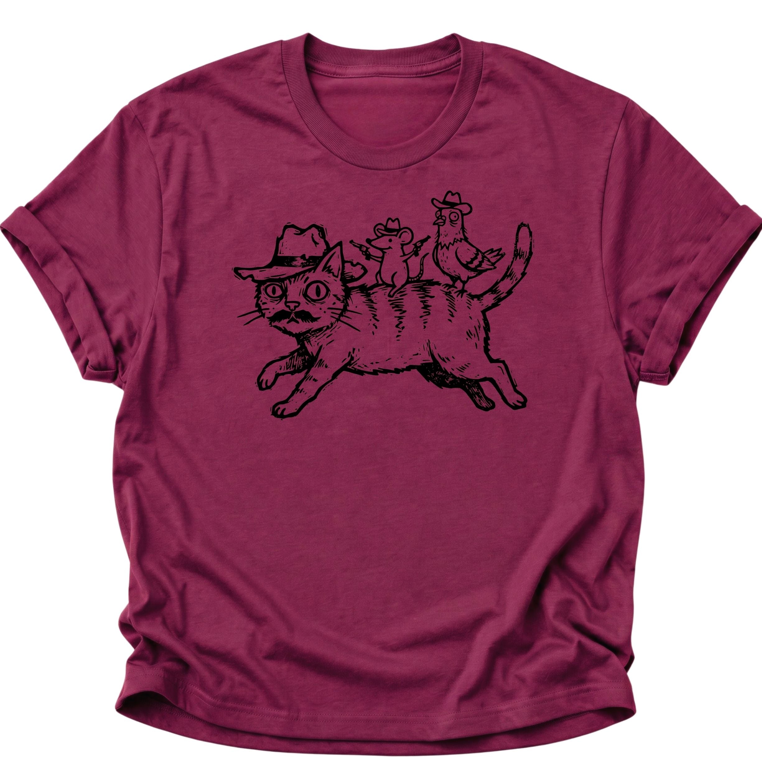 Crazy Cats Gang Unisex T-Shirt