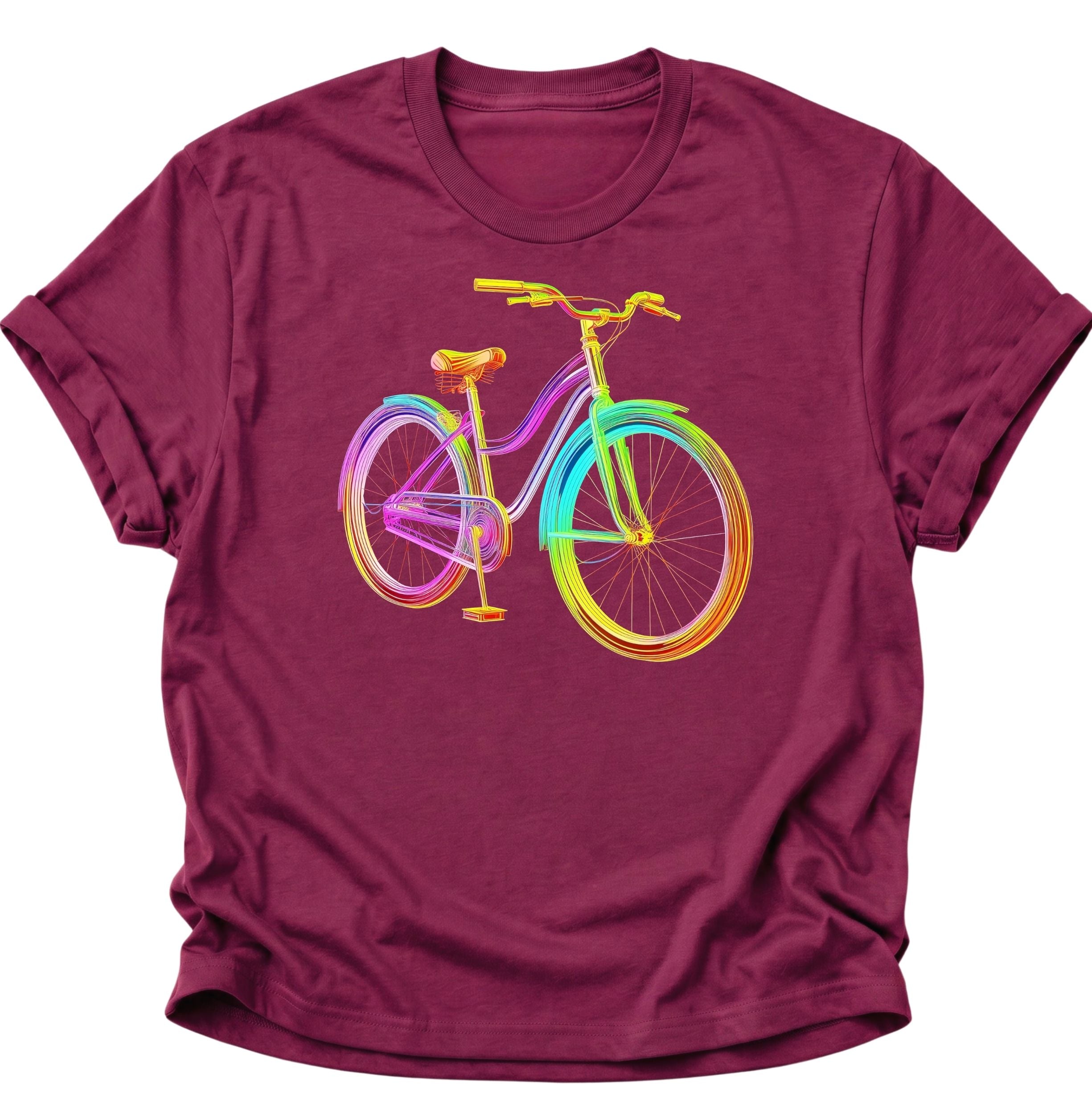 Bicycle Neon Unisex T-Shirt