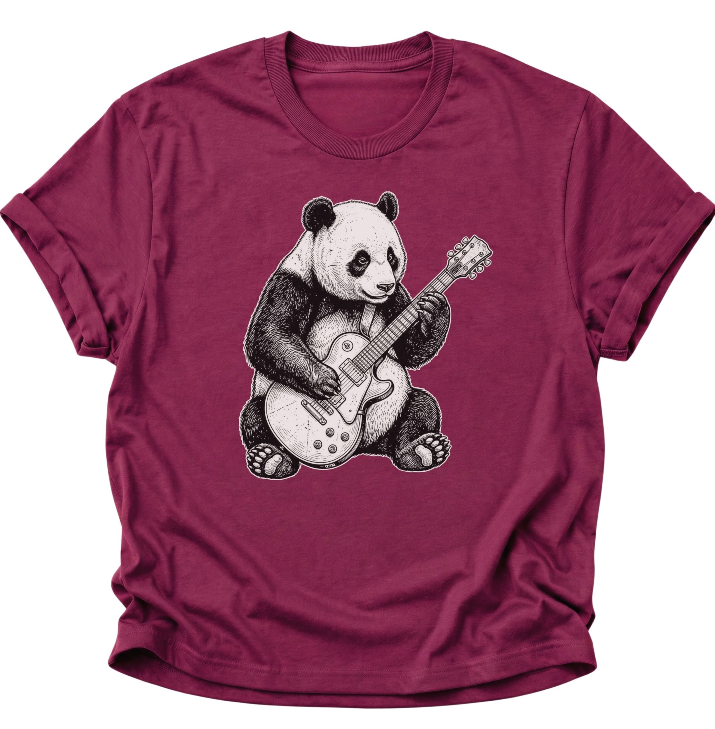 Panda Guitar Musician Unisex T-Shirt