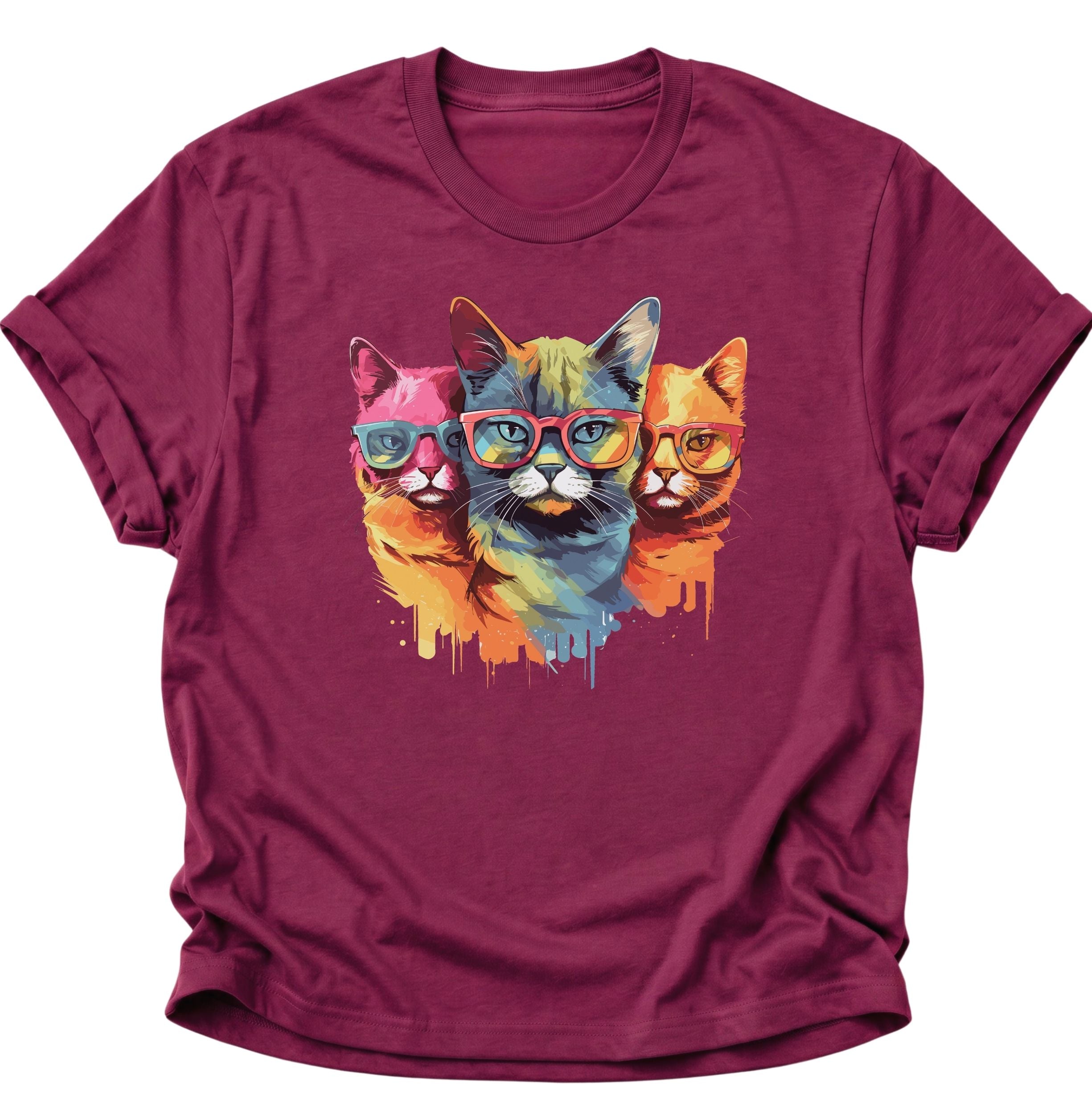 Three Cats Unisex T-Shirt