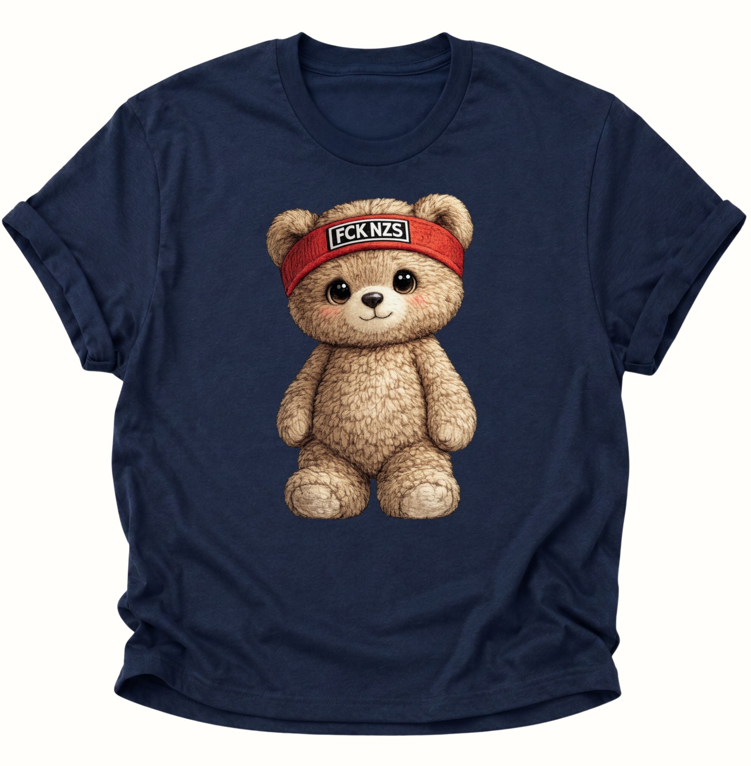 Cute Teddy FCK NZS Unisex T-Shirt