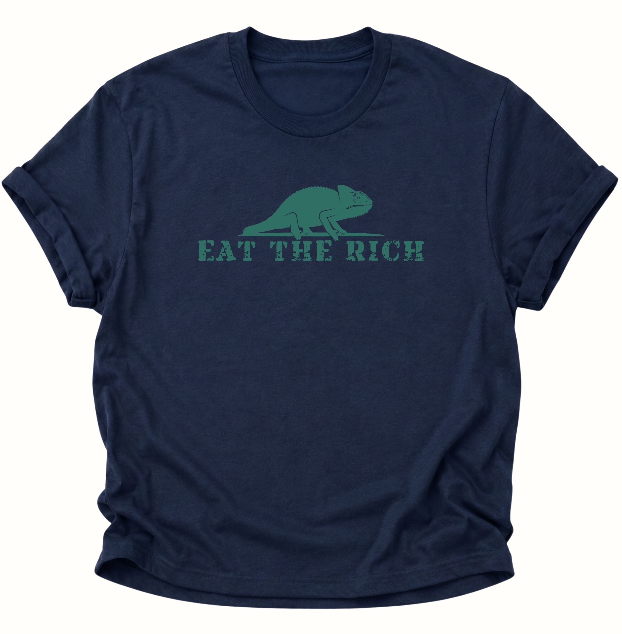 Eat the Rich Chameleon Unisex T-Shirt