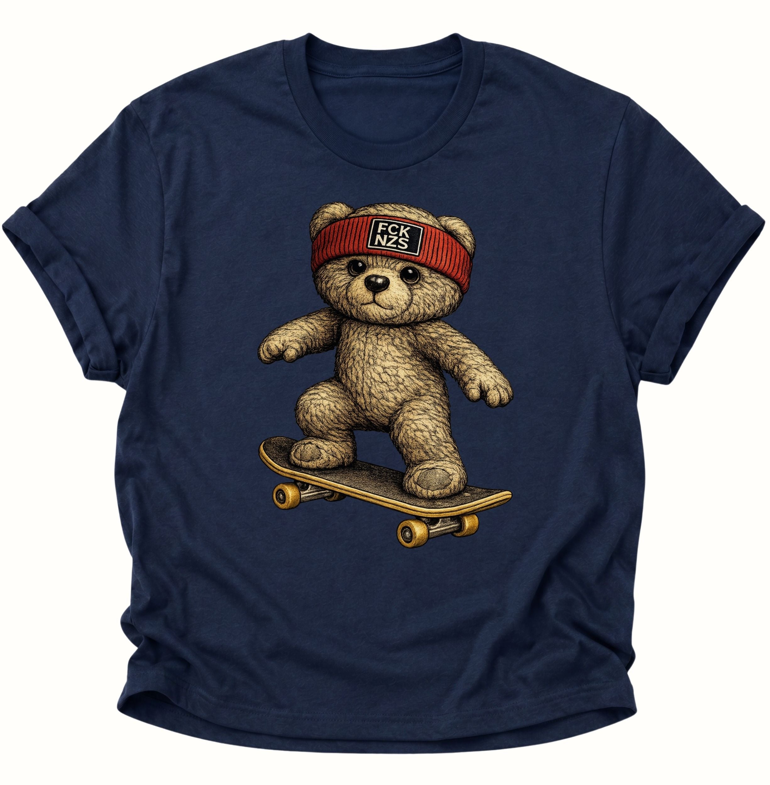 FCK NZS Skater Teddy Unisex T-Shirt