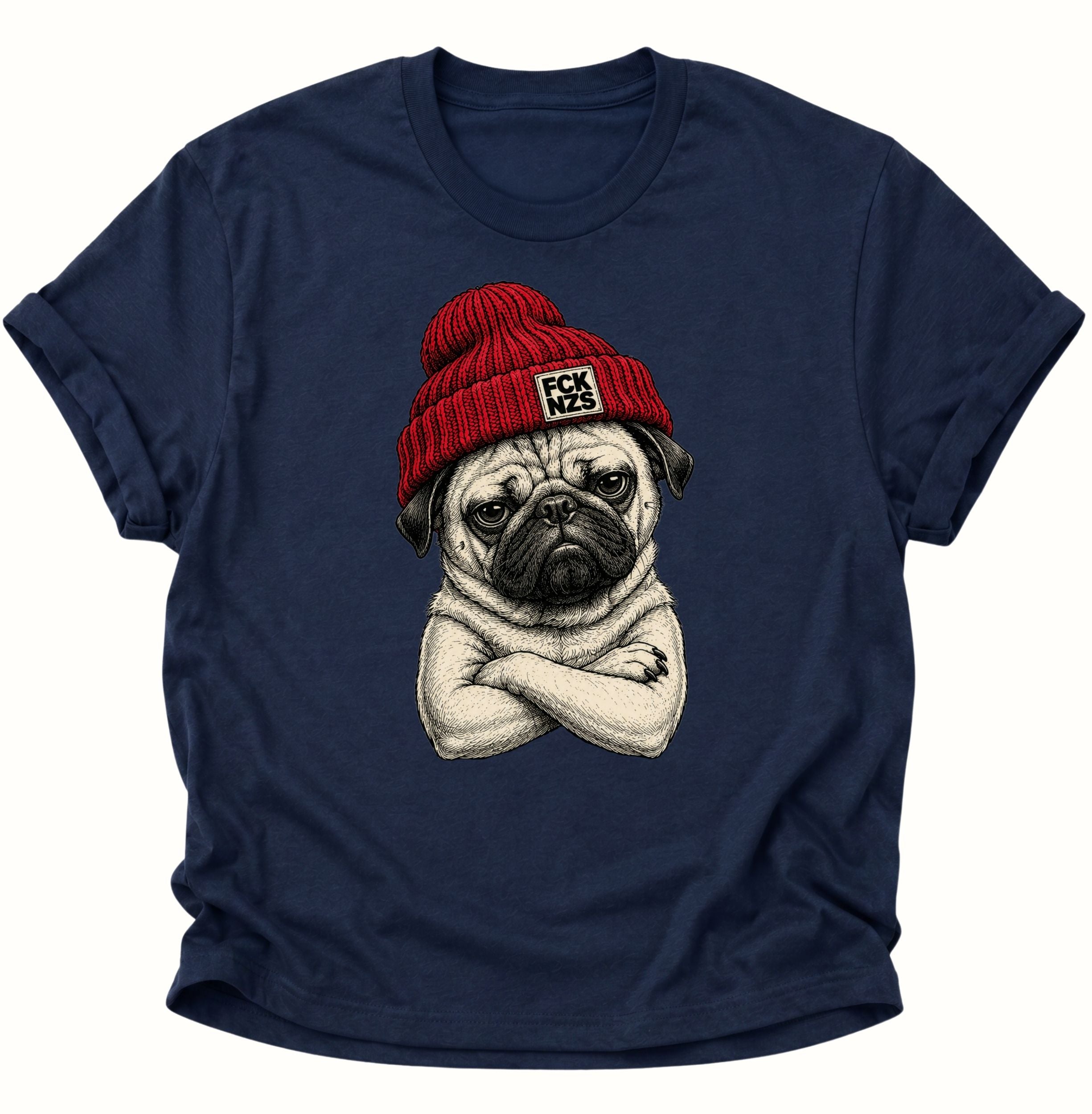 FCK NZS Pug Unisex T-Shirt