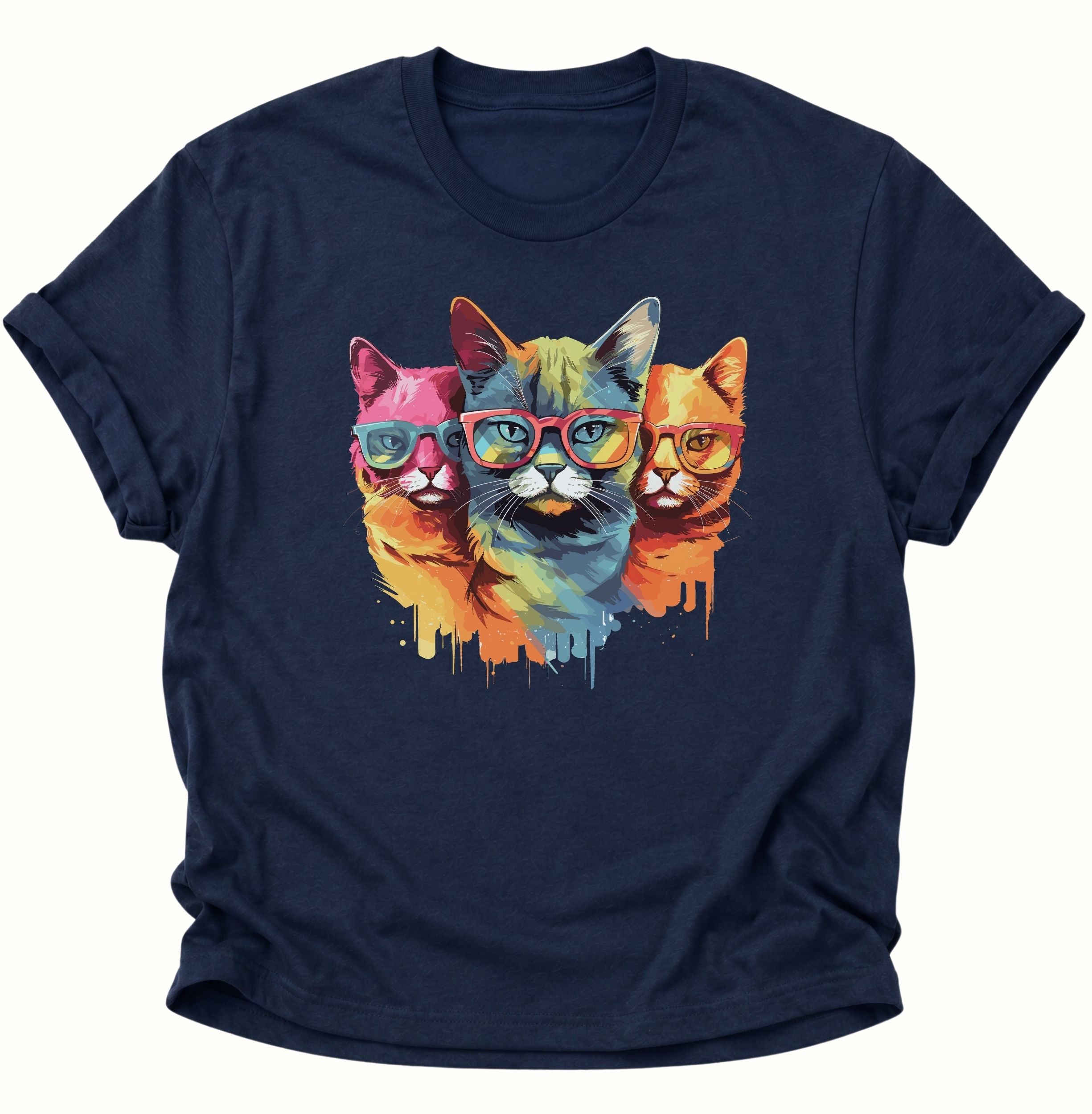Three Cats Unisex T-Shirt