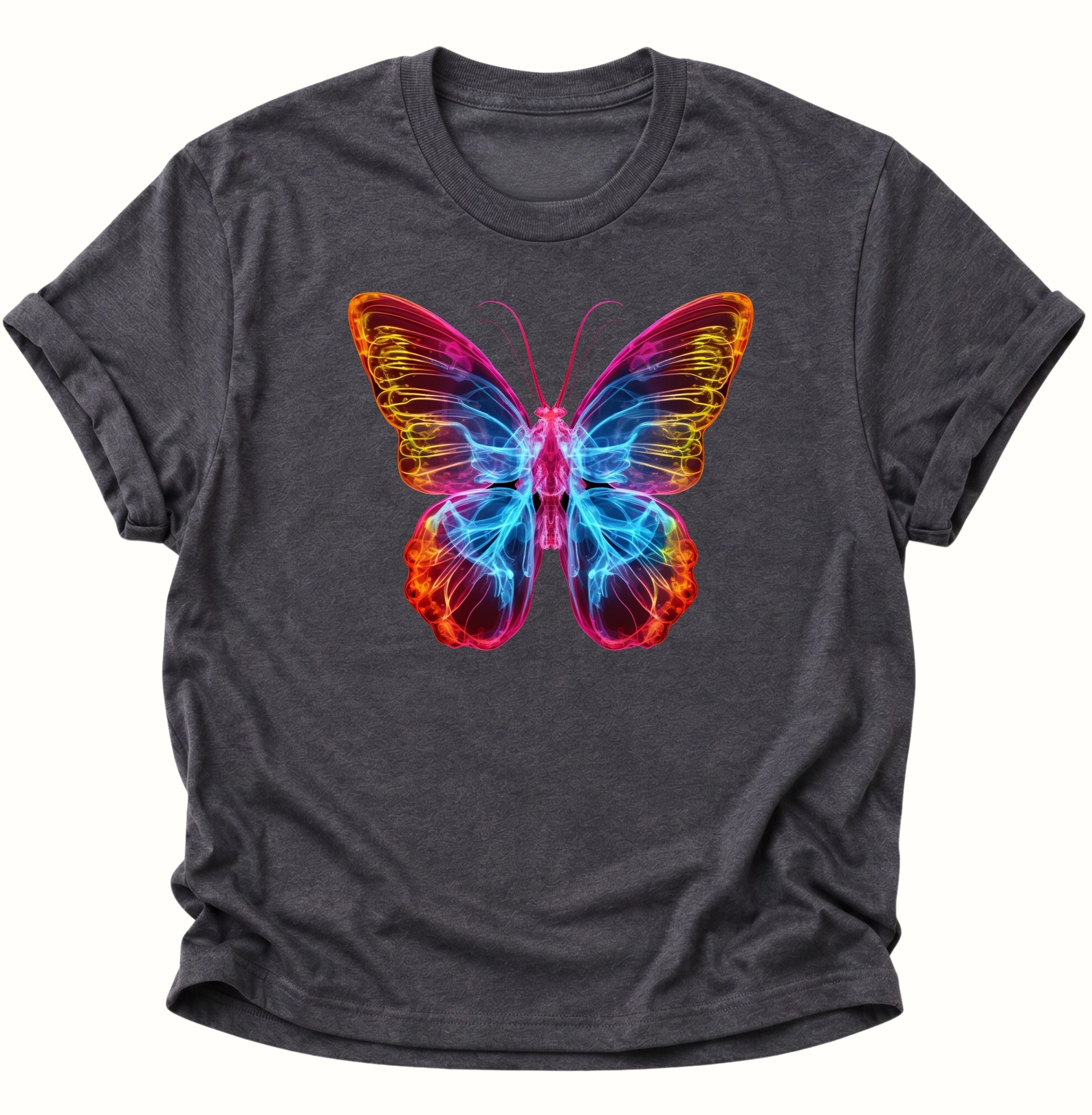 Butterfly Neon Unisex T-Shirt