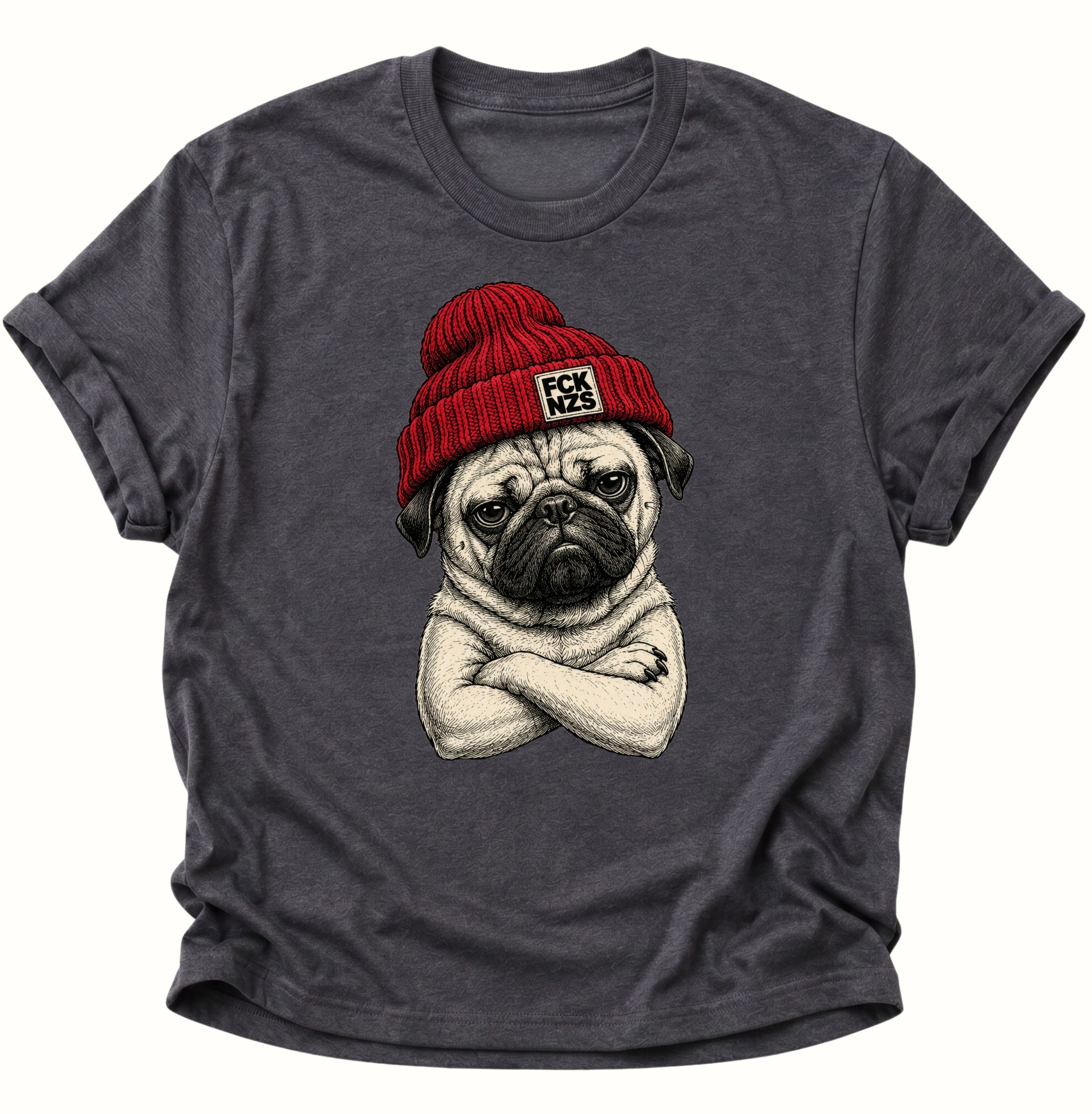 FCK NZS Pug Unisex T-Shirt