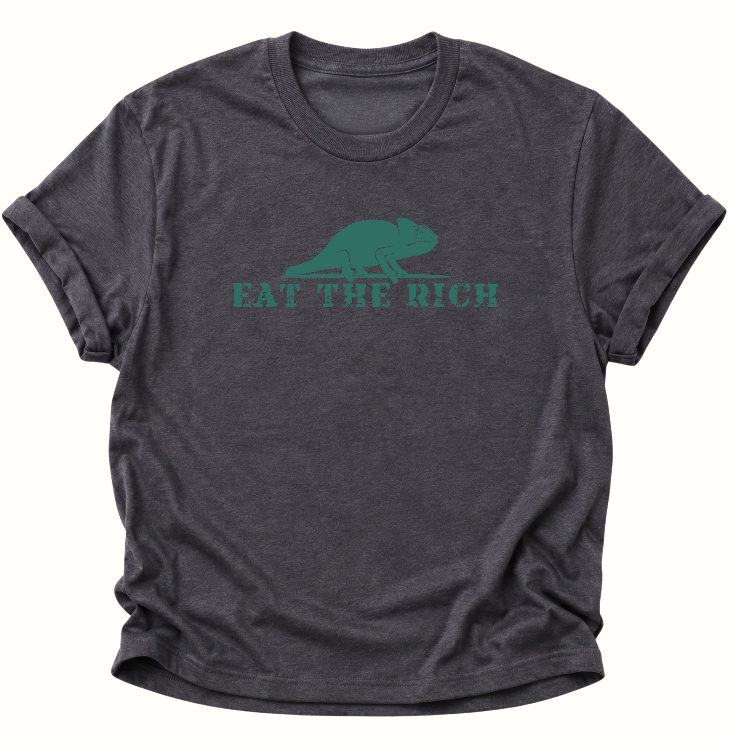 Eat the Rich Chameleon Unisex T-Shirt