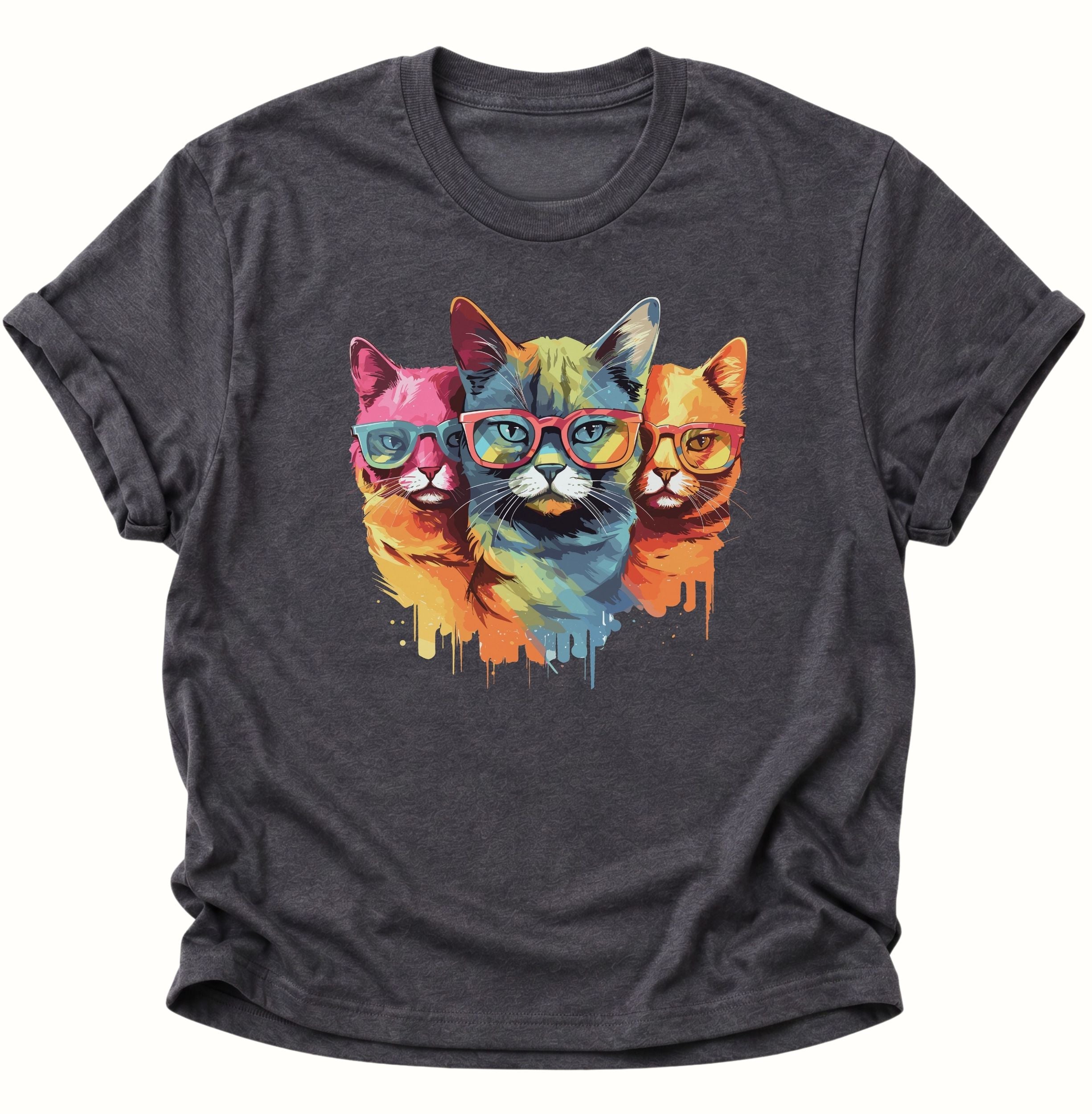 Three Cats Unisex T-Shirt