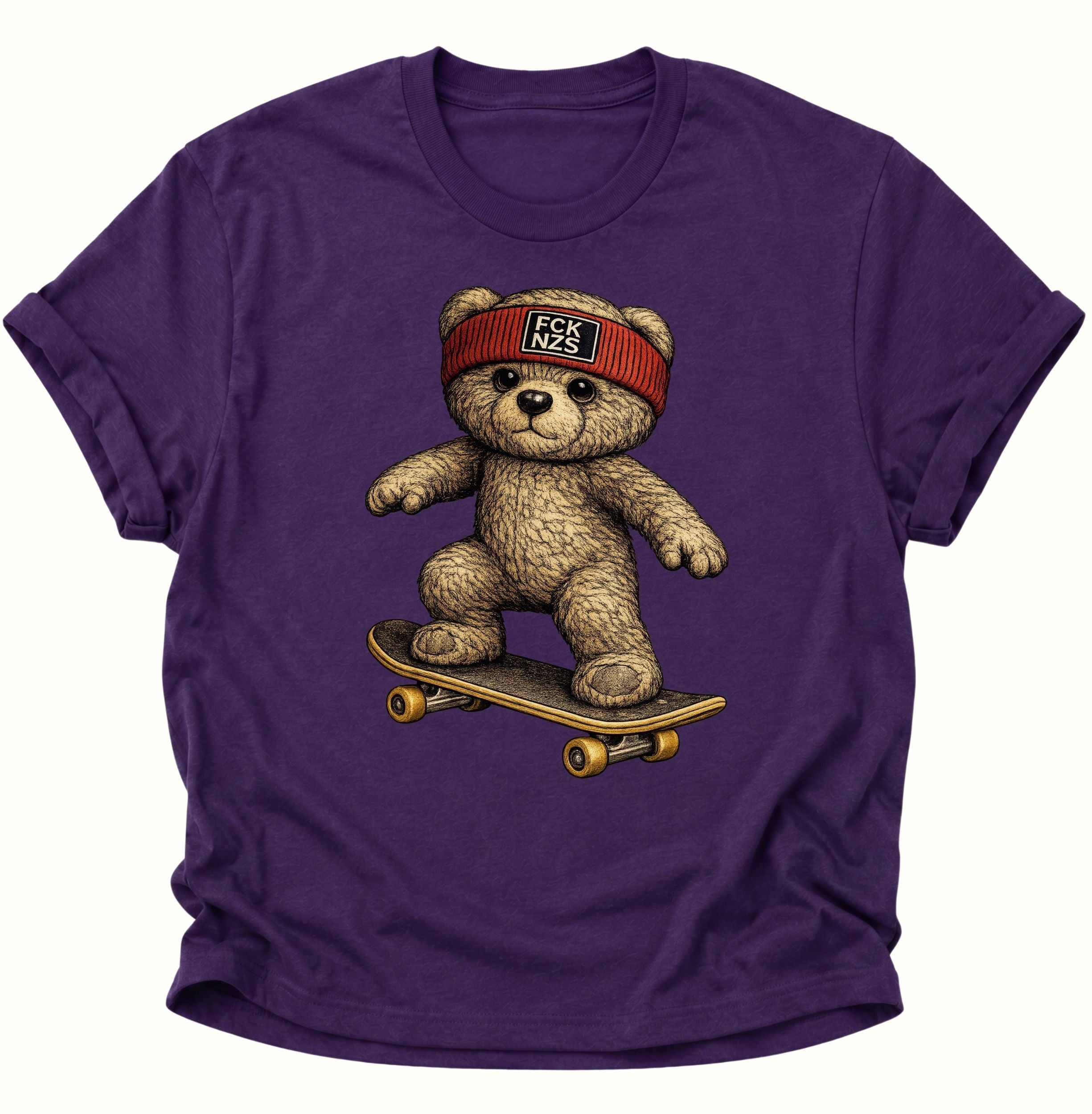 FCK NZS Skater Teddy Unisex T-Shirt