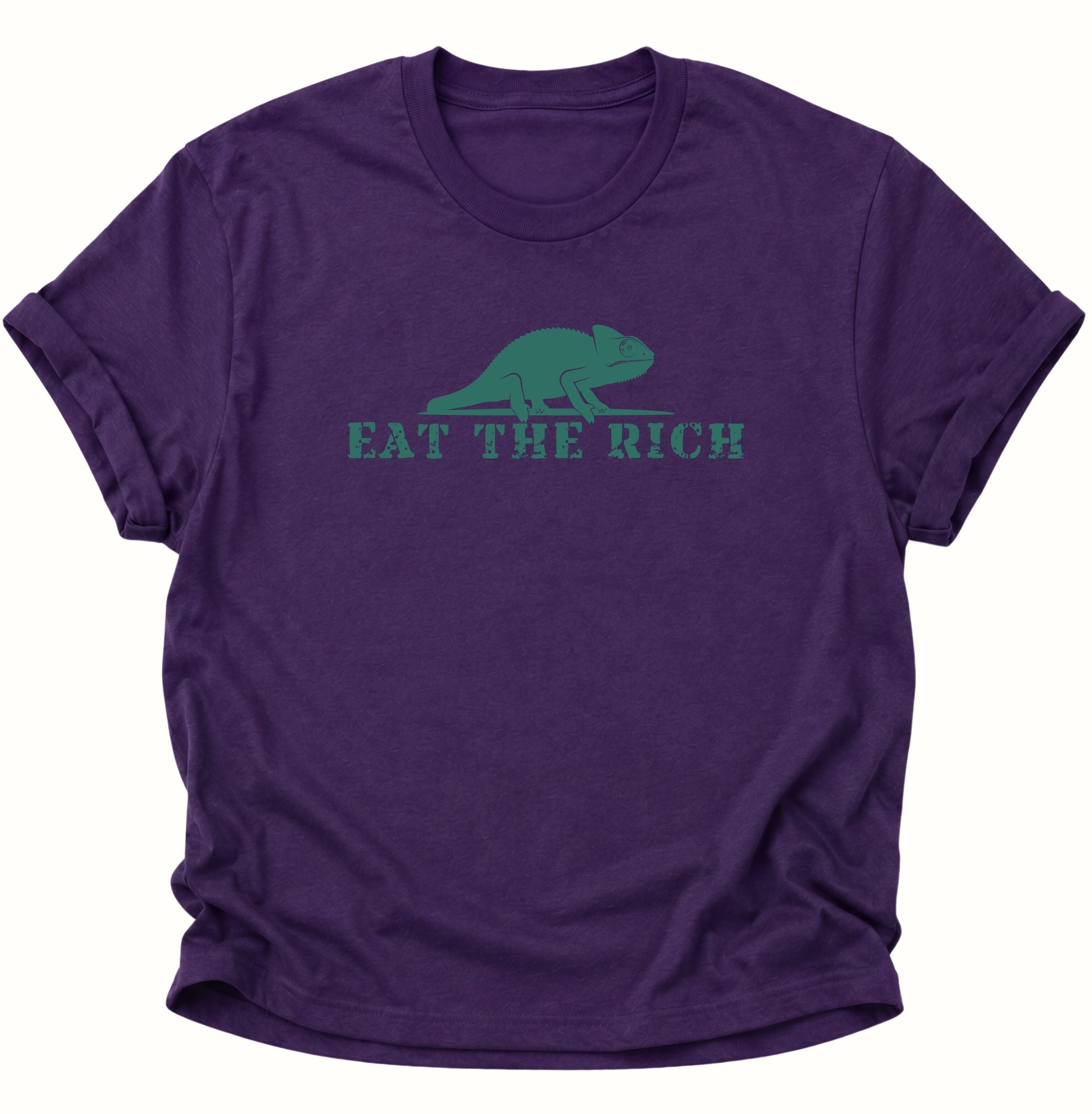 Eat the Rich Chameleon Unisex T-Shirt
