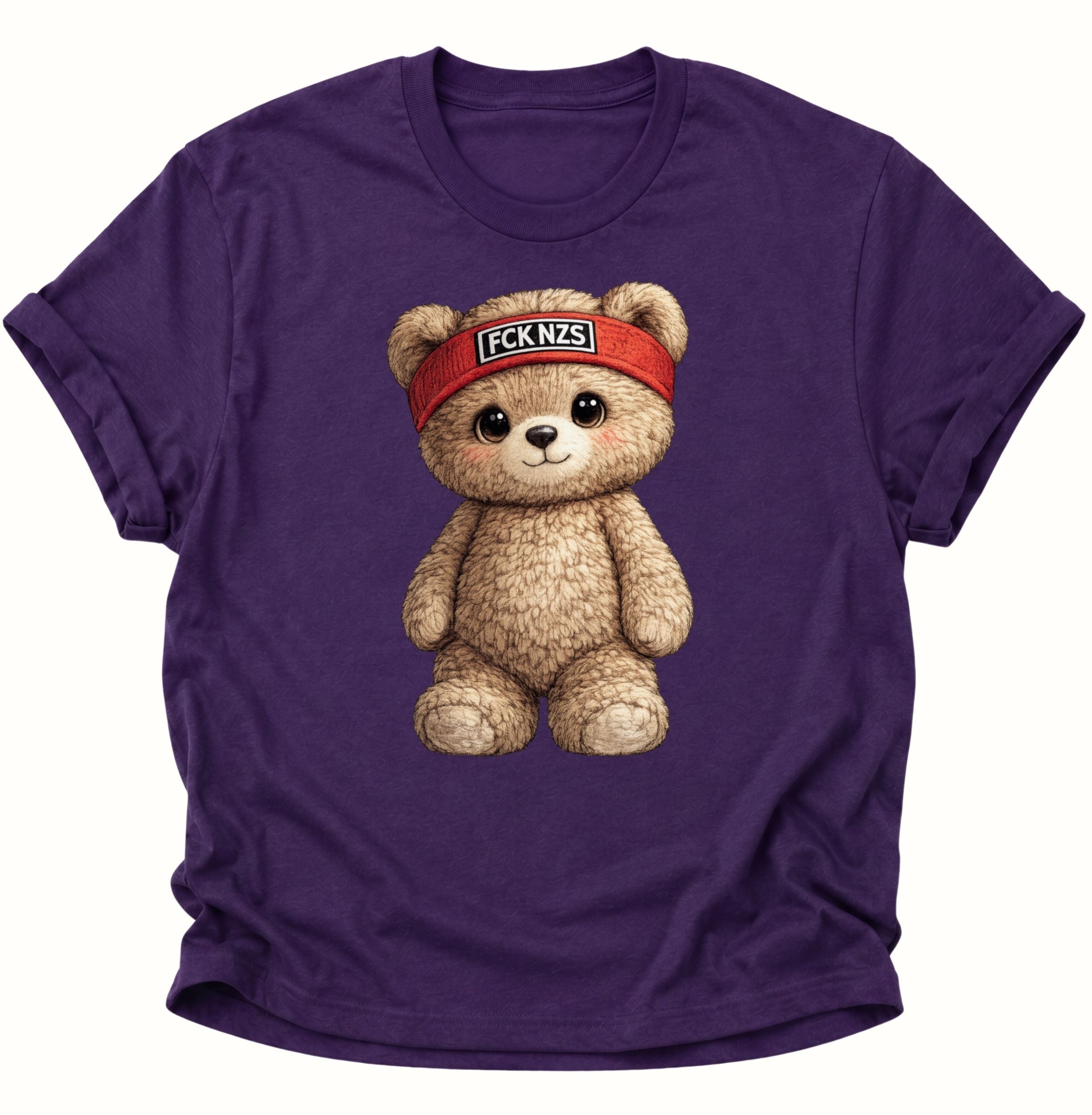 Cute Teddy FCK NZS Unisex T-Shirt