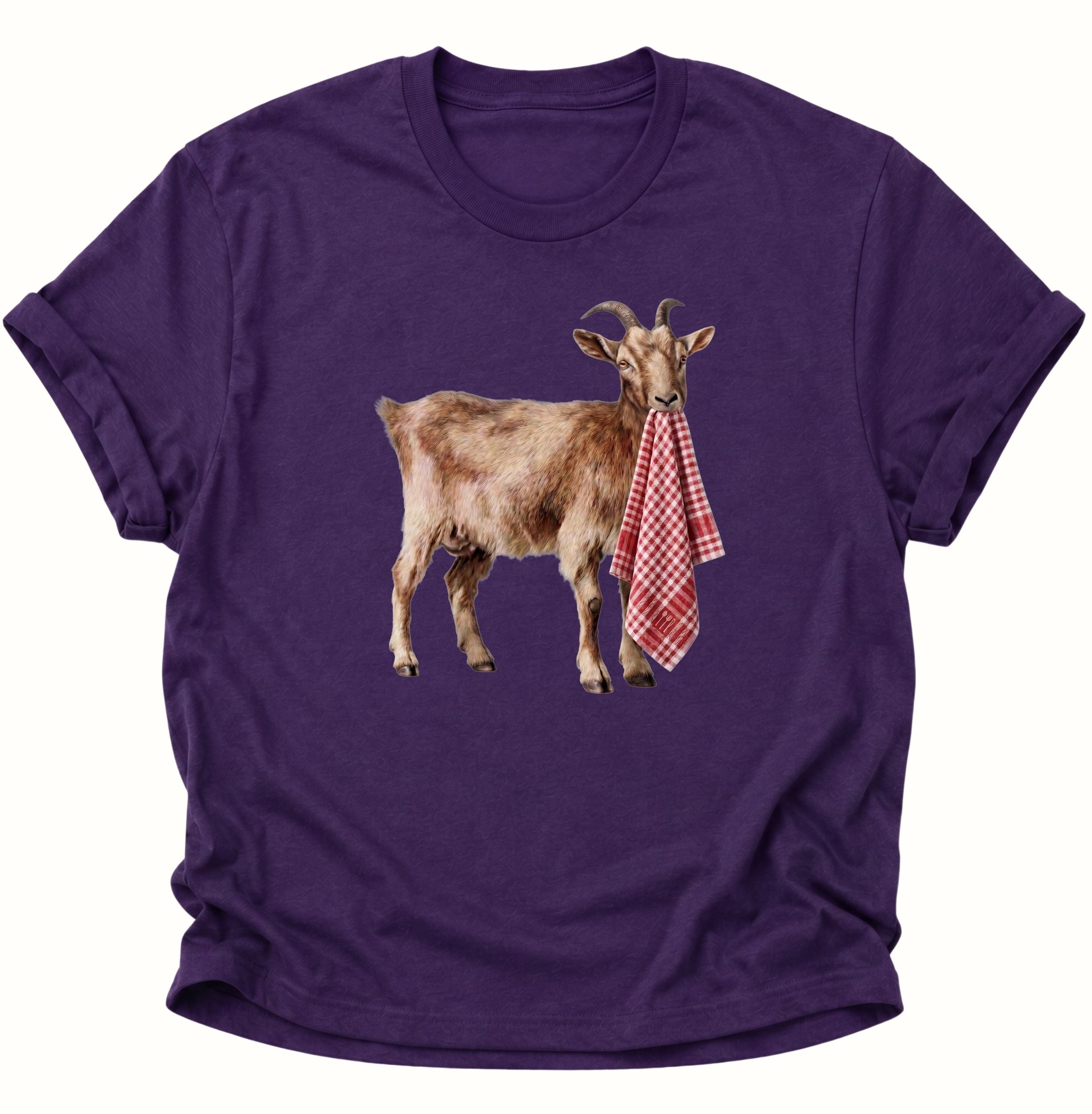 Ziege frist Handtuch Unisex T-Shirt