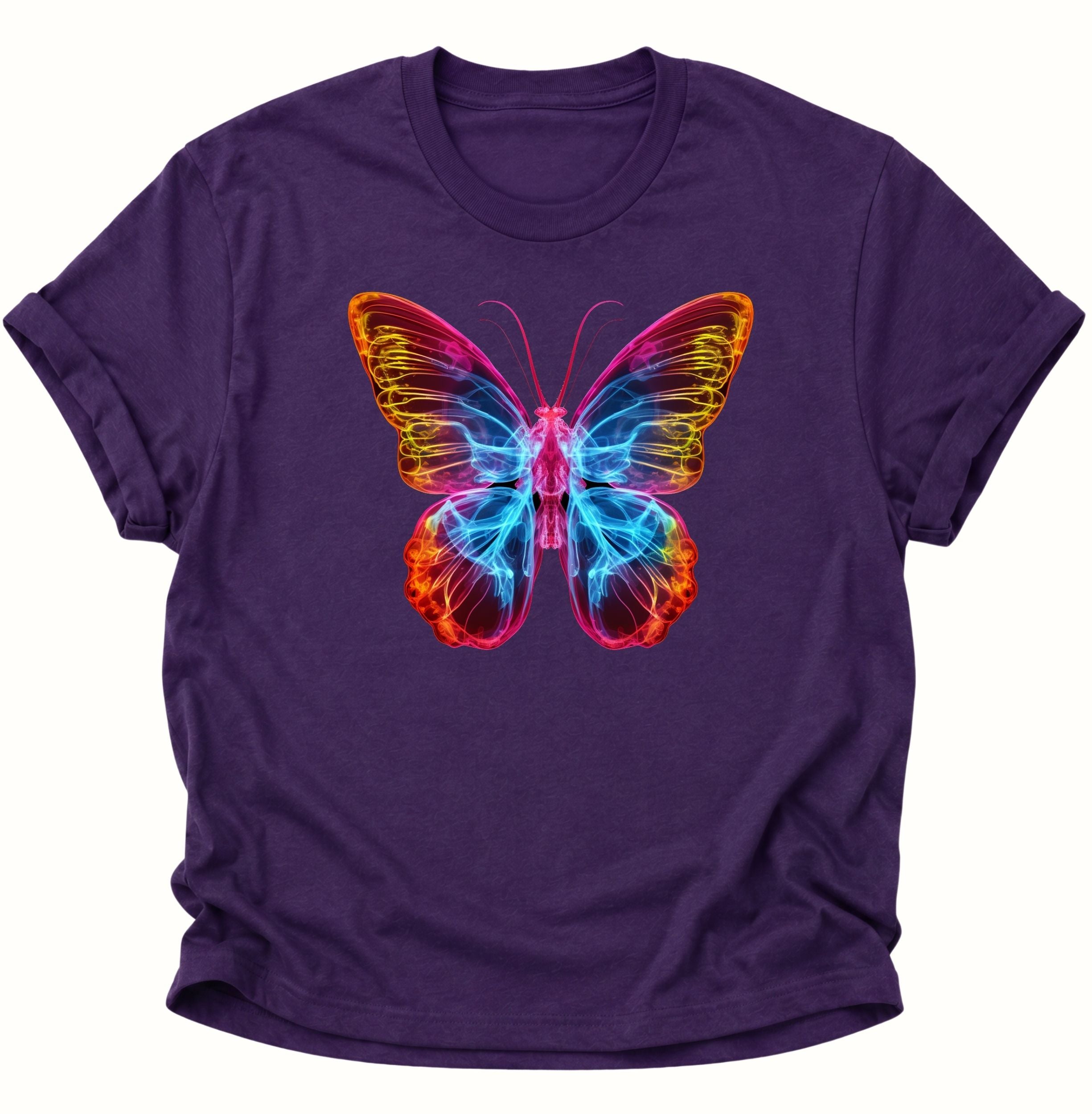 Butterfly Neon Unisex T-Shirt