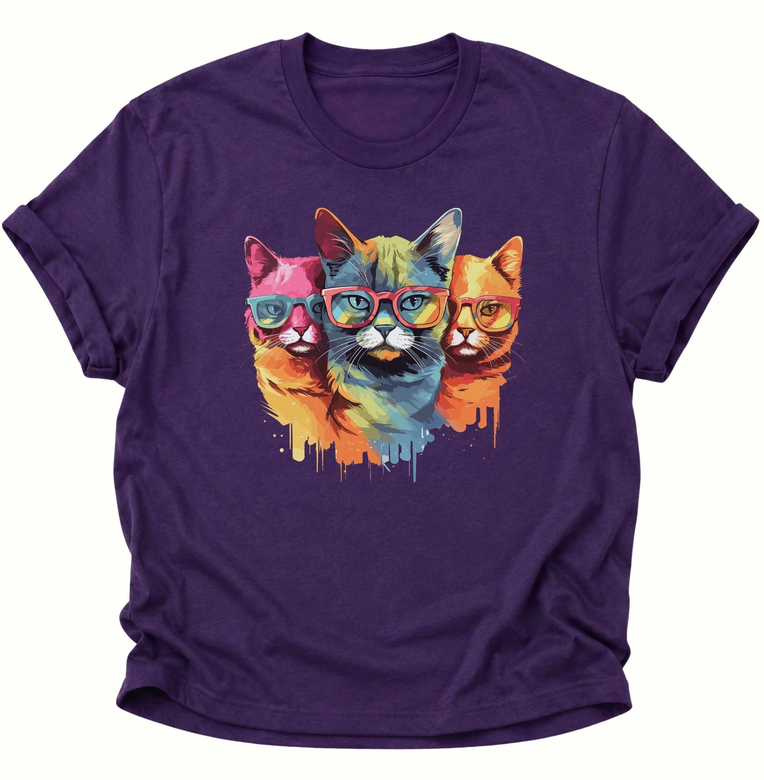 Three Cats Unisex T-Shirt