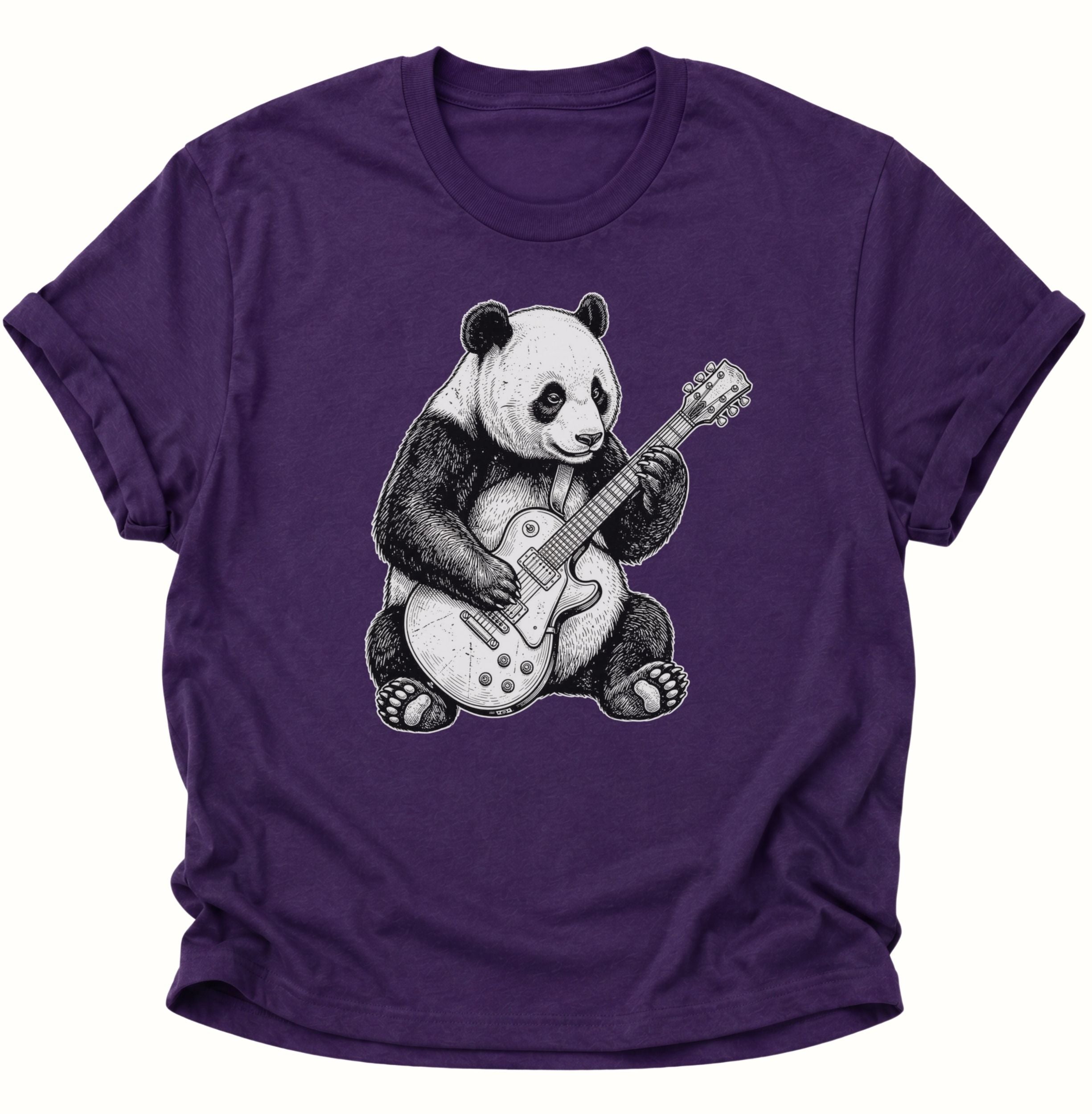 Panda Guitar Musician Unisex T-Shirt