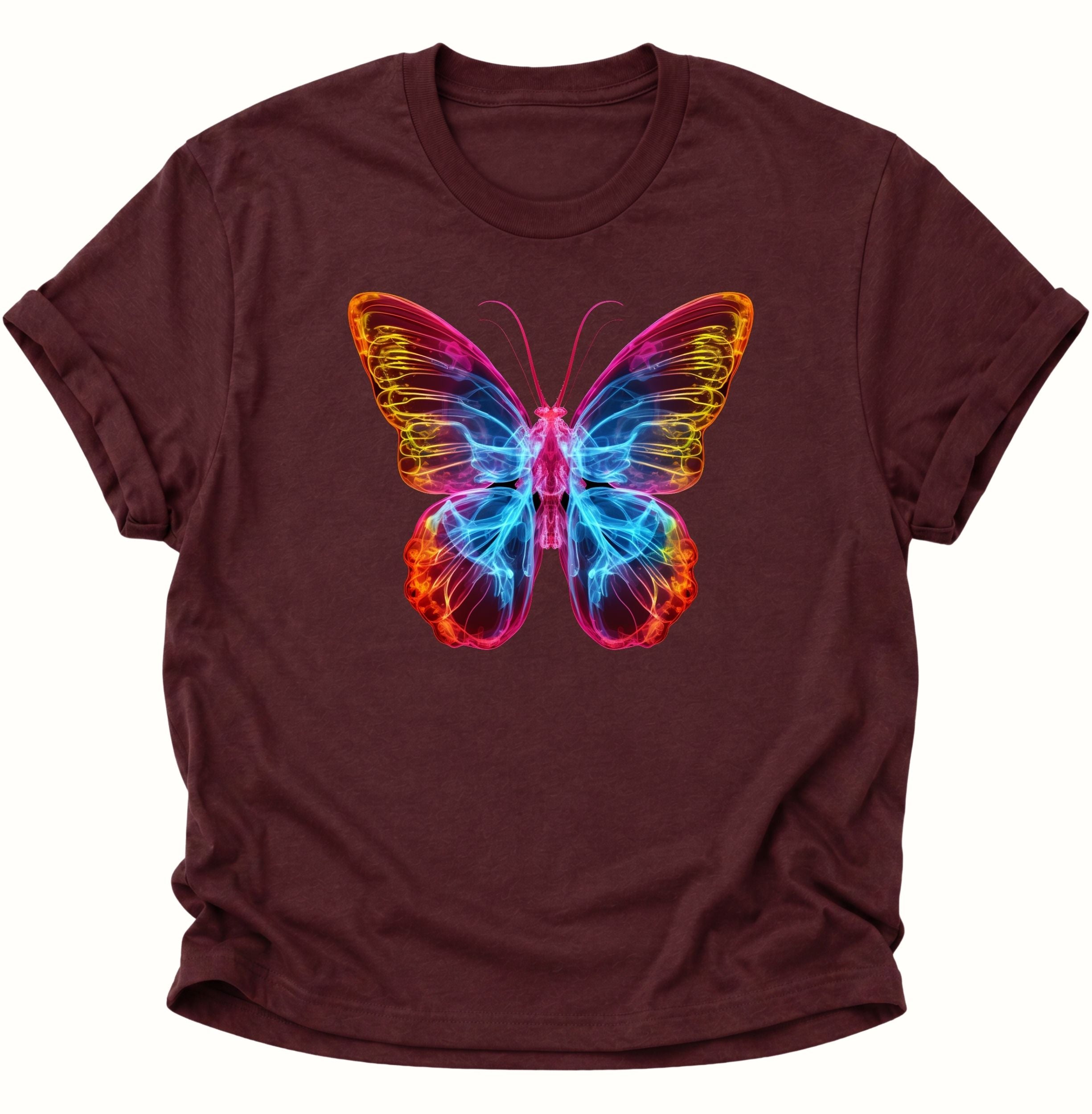 Butterfly Neon Unisex T-Shirt