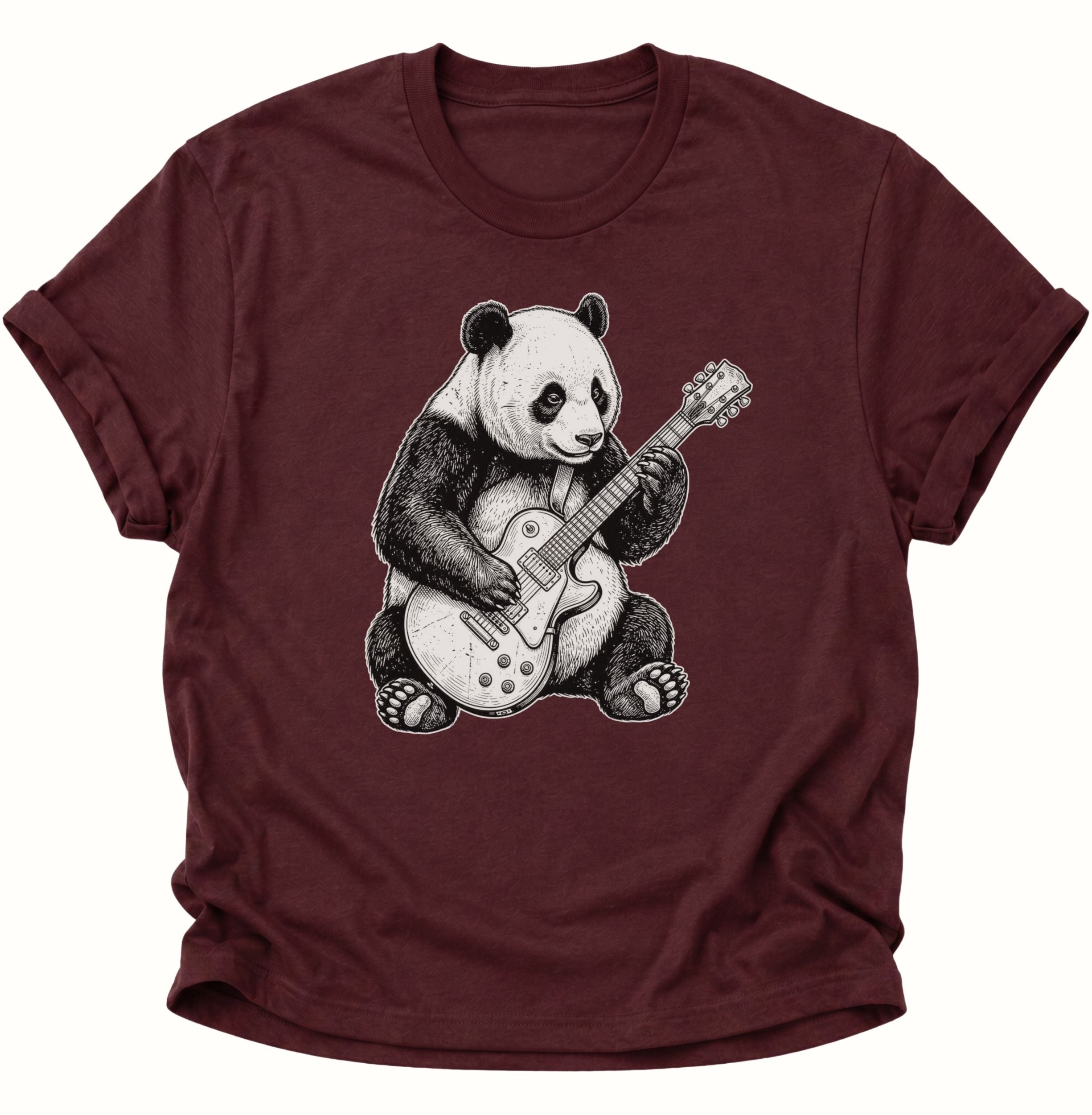 Panda Guitar Musician Unisex T-Shirt