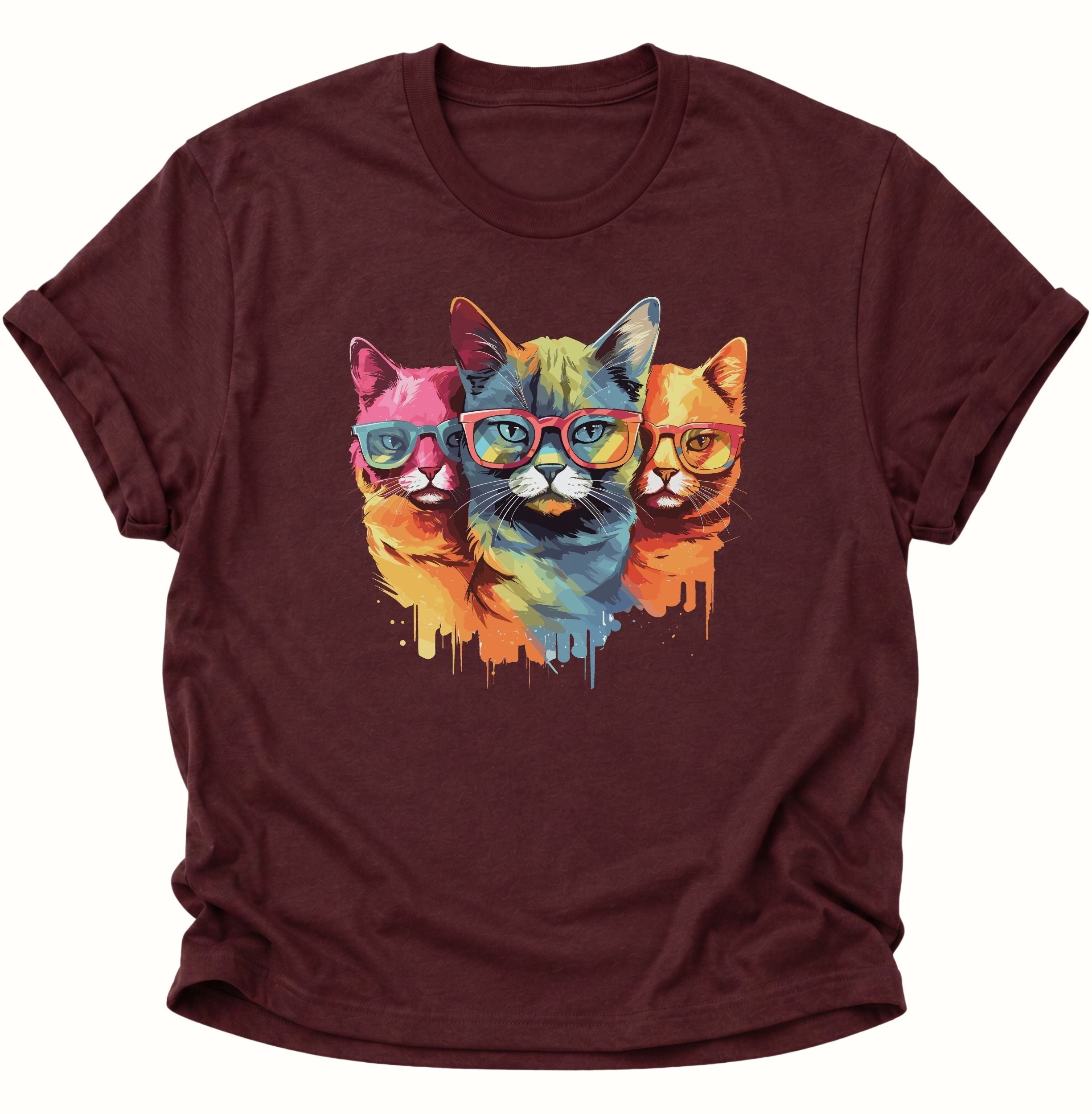 Three Cats Unisex T-Shirt
