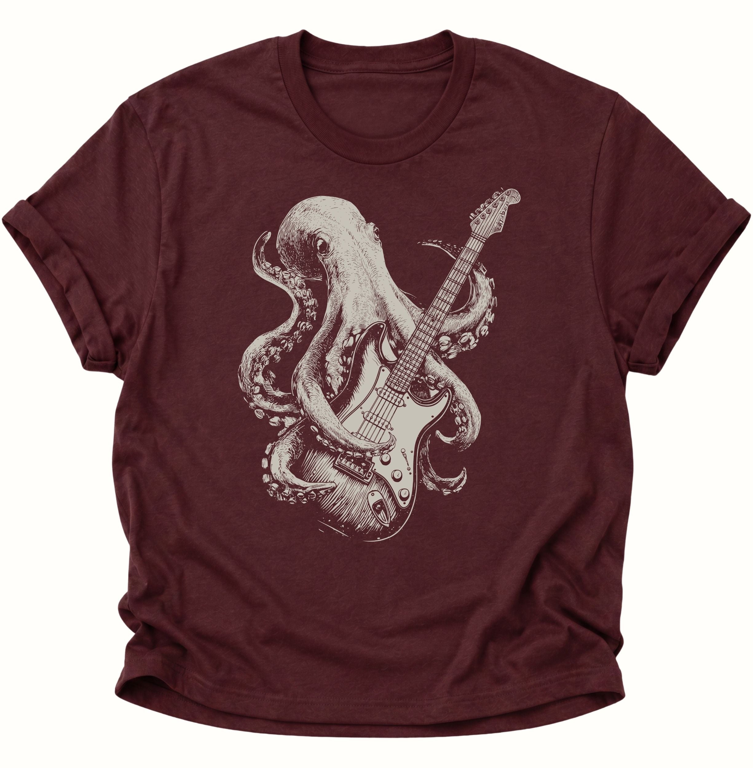 Kraken Guitars Musician Unisex T-Shirt