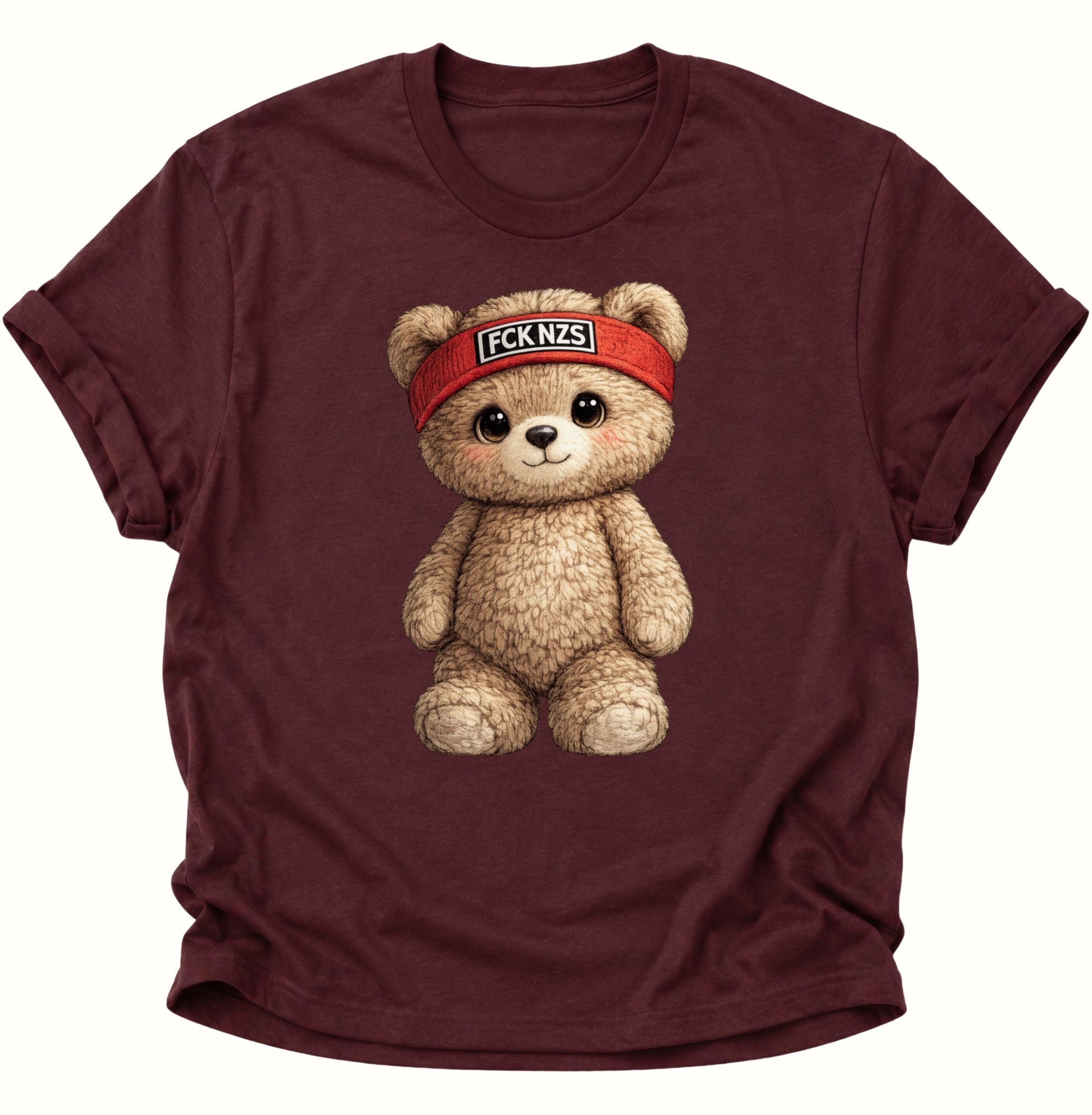 Cute Teddy FCK NZS Unisex T-Shirt