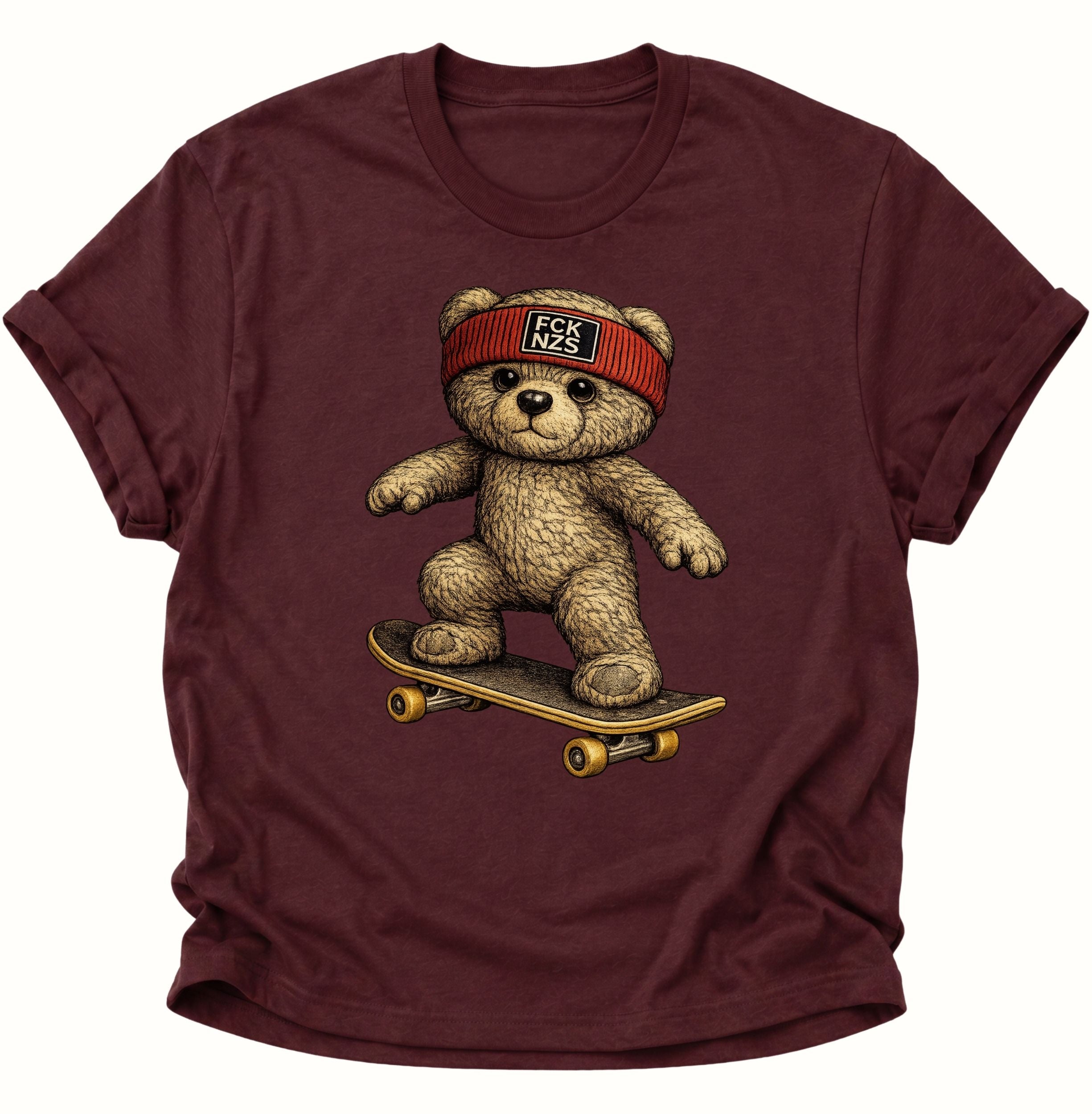 FCK NZS Skater Teddy Unisex T-Shirt