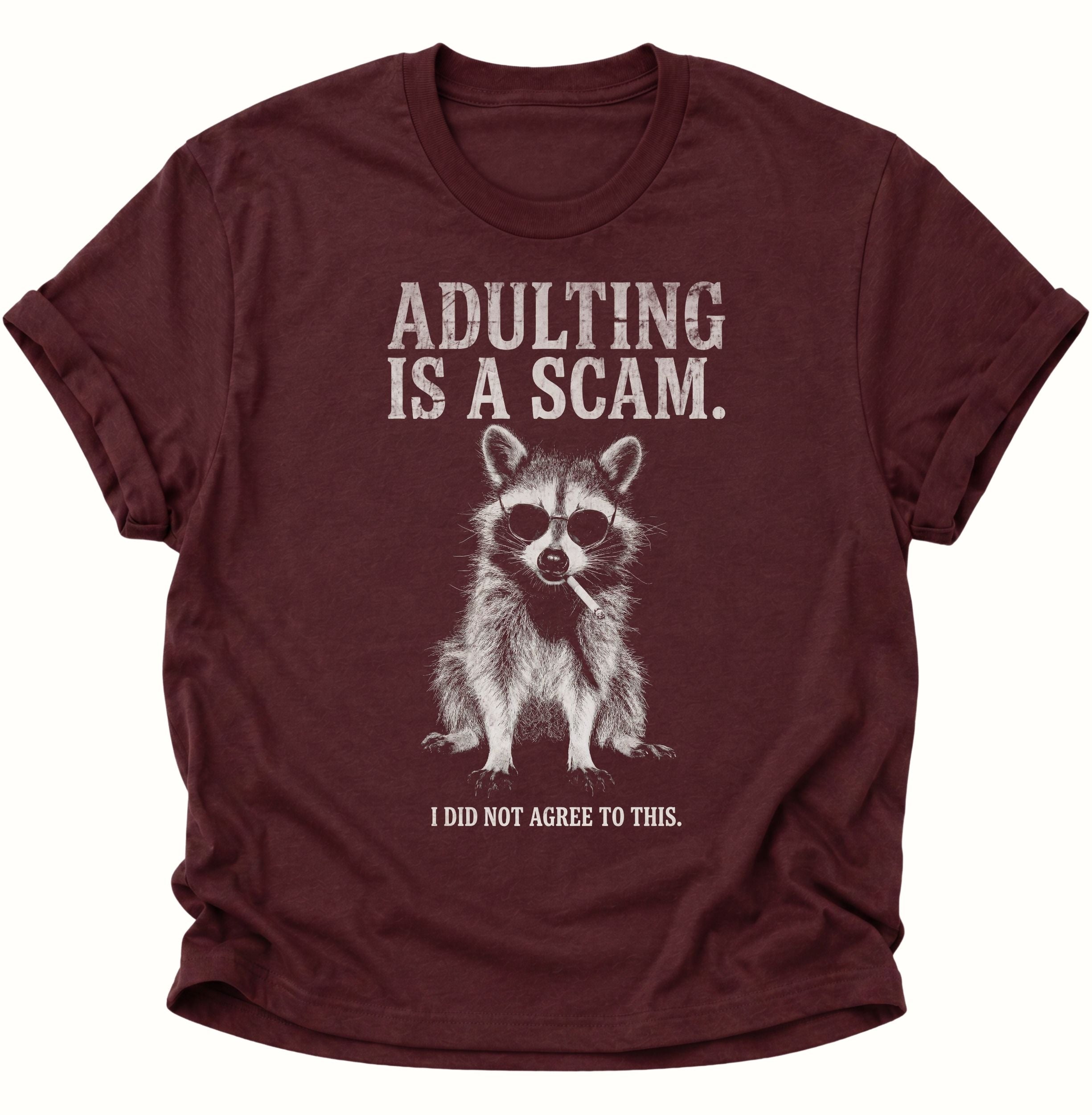 Erwachsen werden Unisex T-Shirt