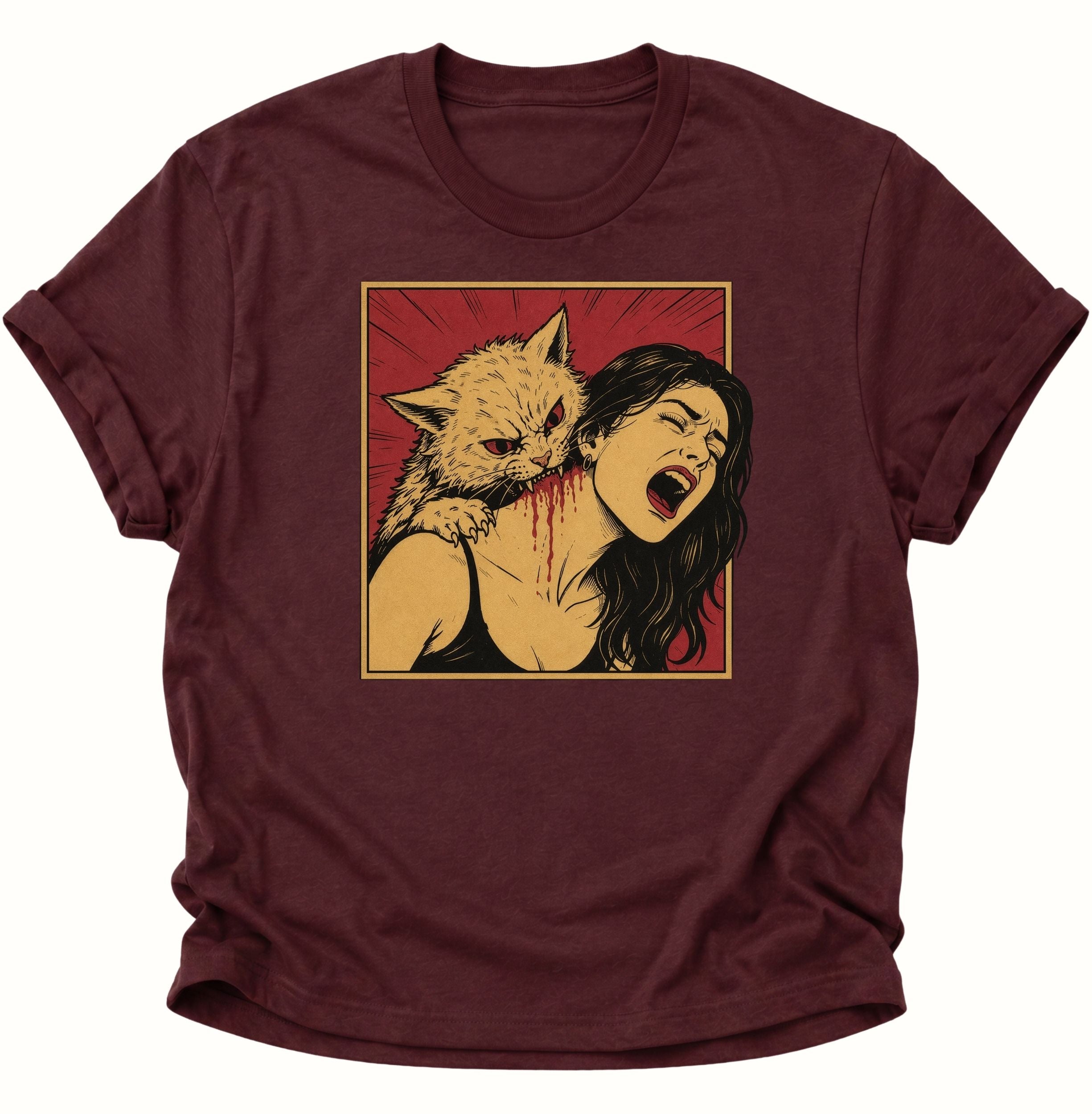 Vampier Katze Unisex T-Shirt