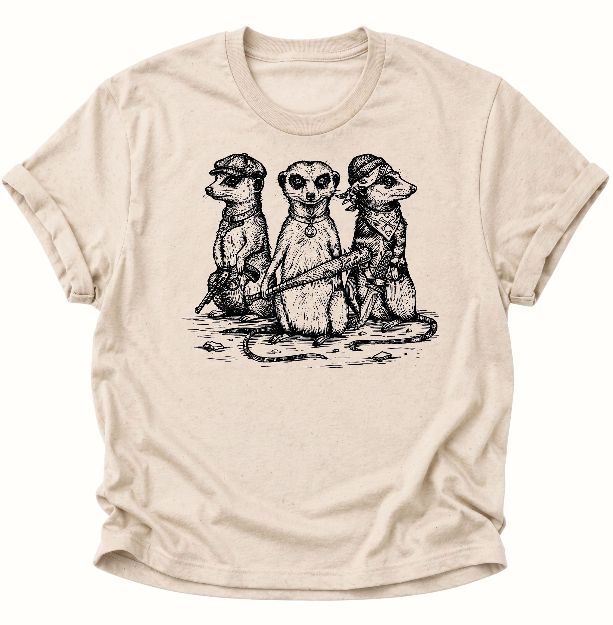 Erdmännchen Gang Unisex T-Shirt