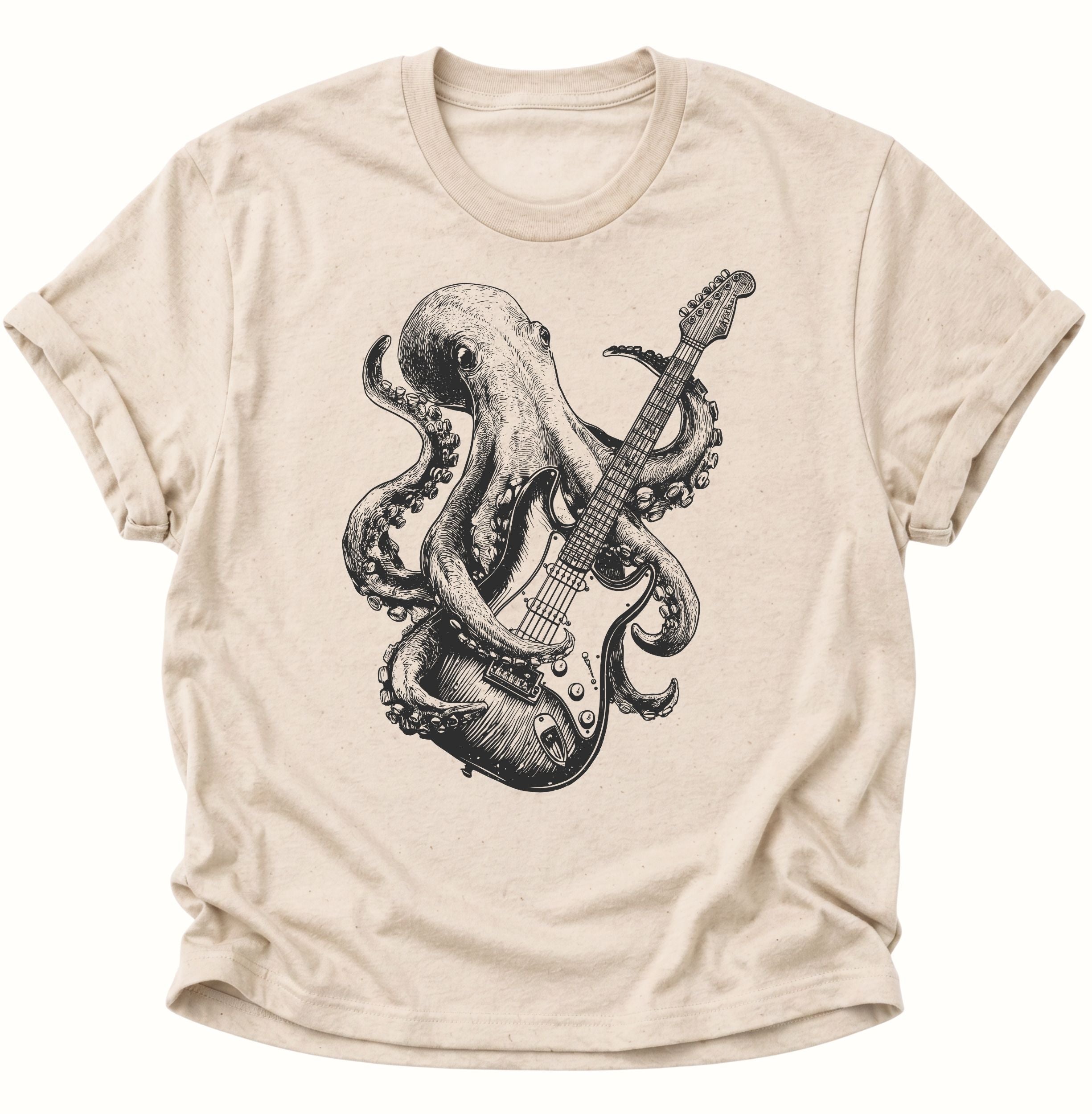 Kraken Guitars Musician Unisex T-Shirt