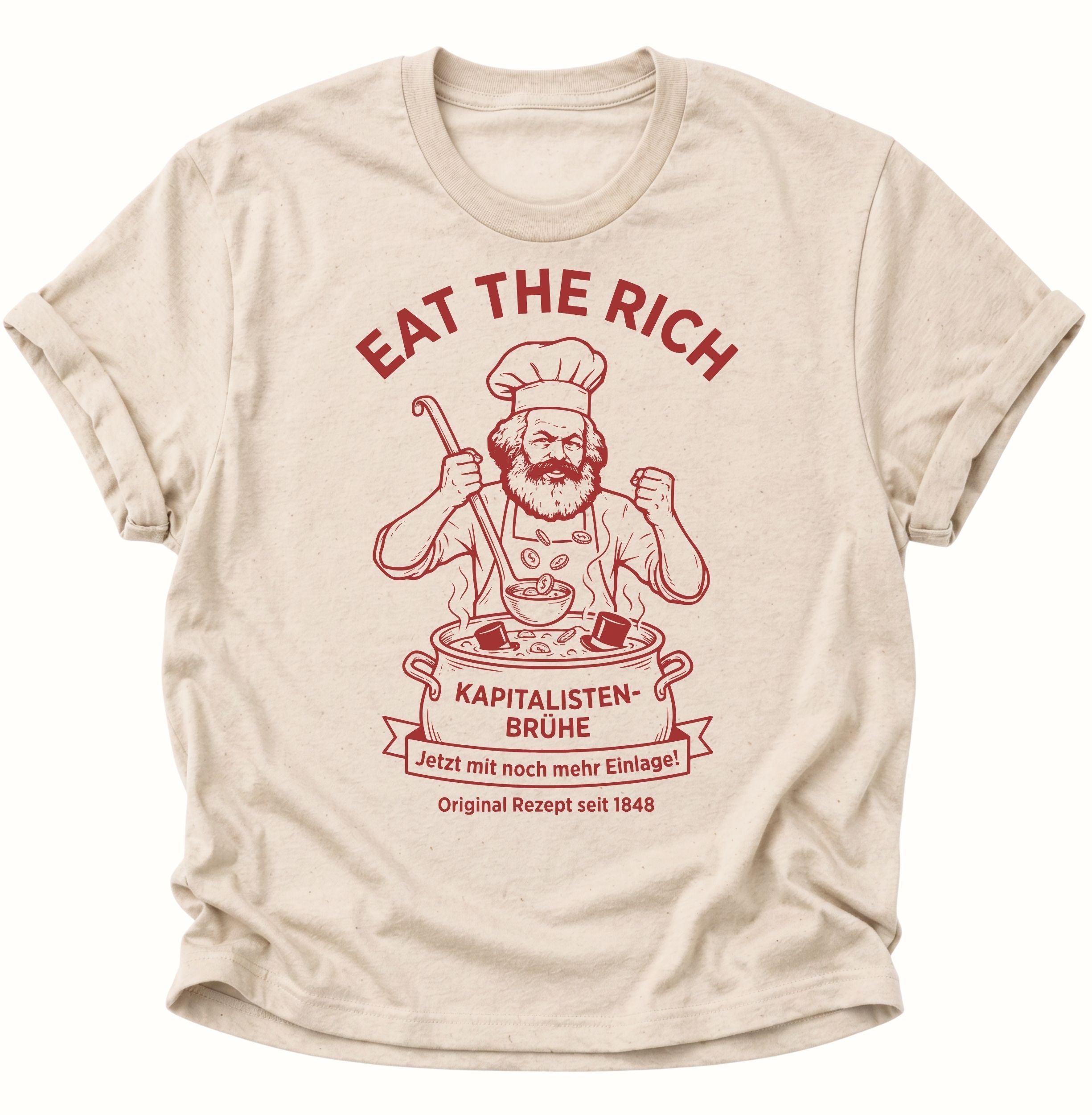 Eat the rich Karl Marx Unisex T-Shirt
