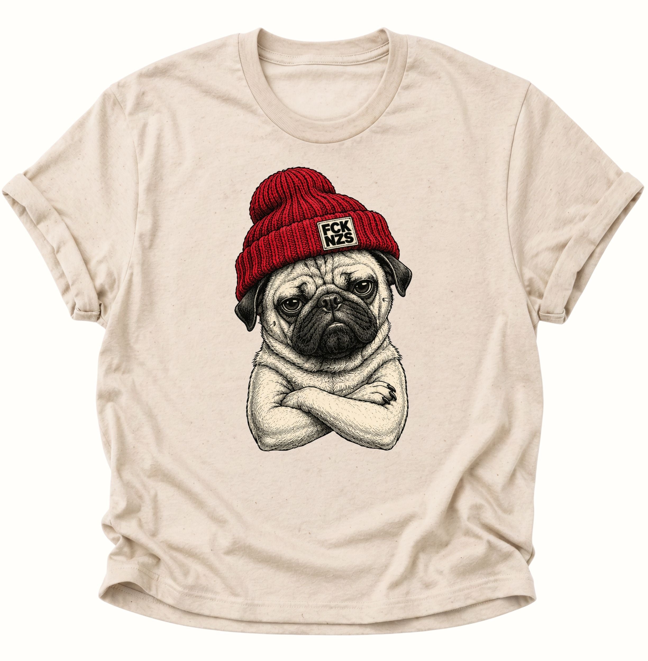 FCK NZS Pug Unisex T-Shirt