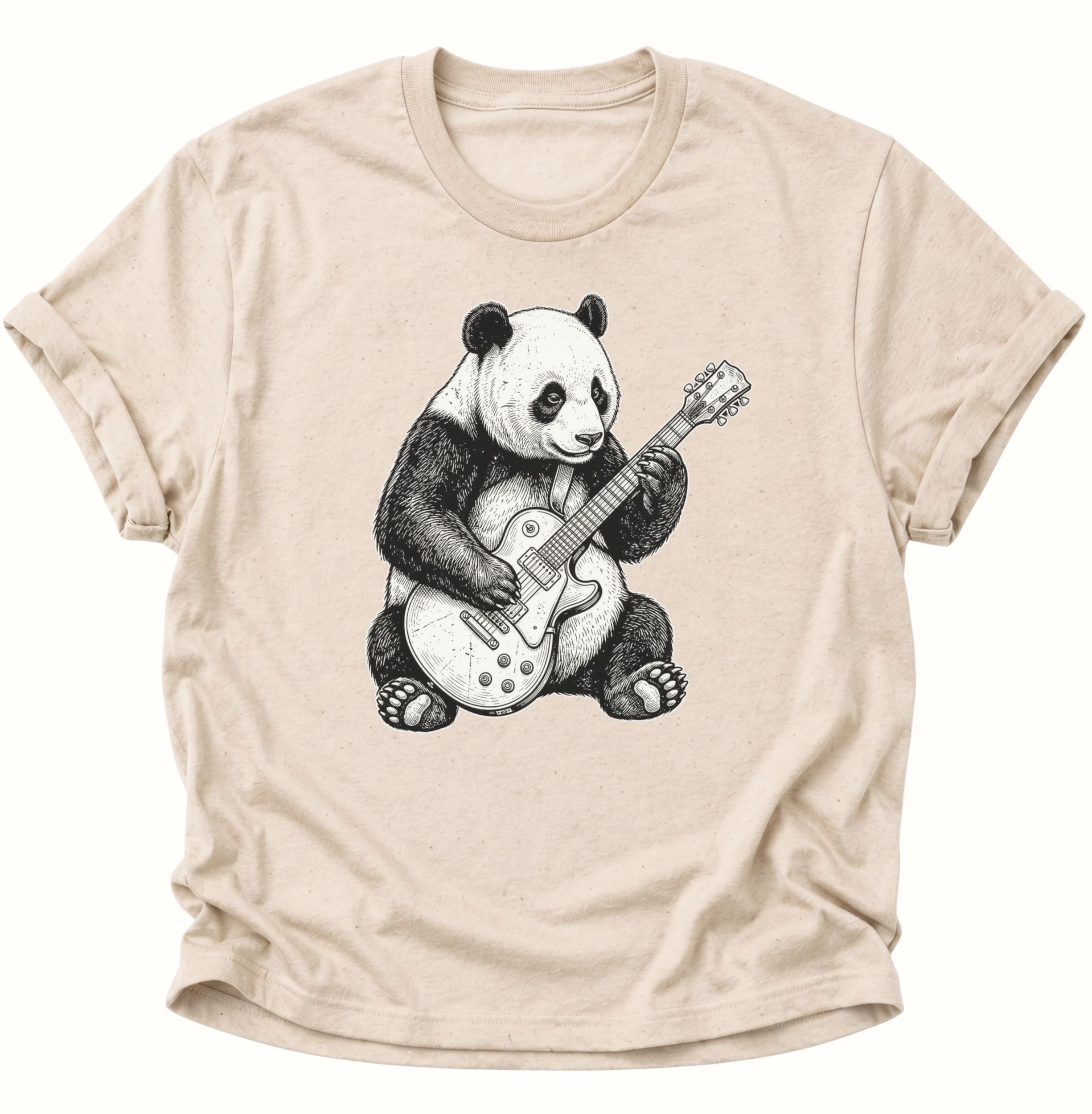 Panda Guitar Musician Unisex T-Shirt