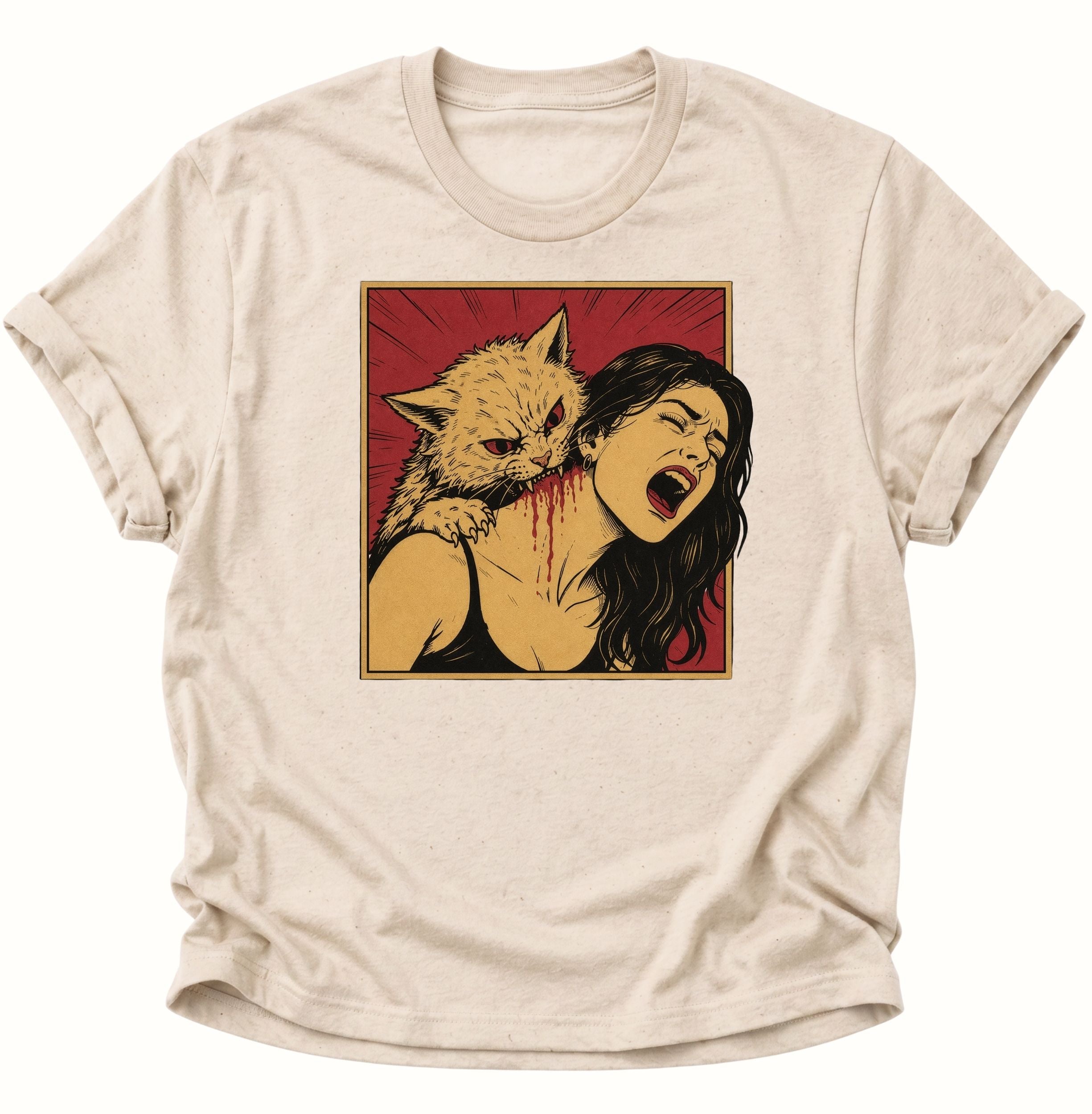 Vampier Katze Unisex T-Shirt