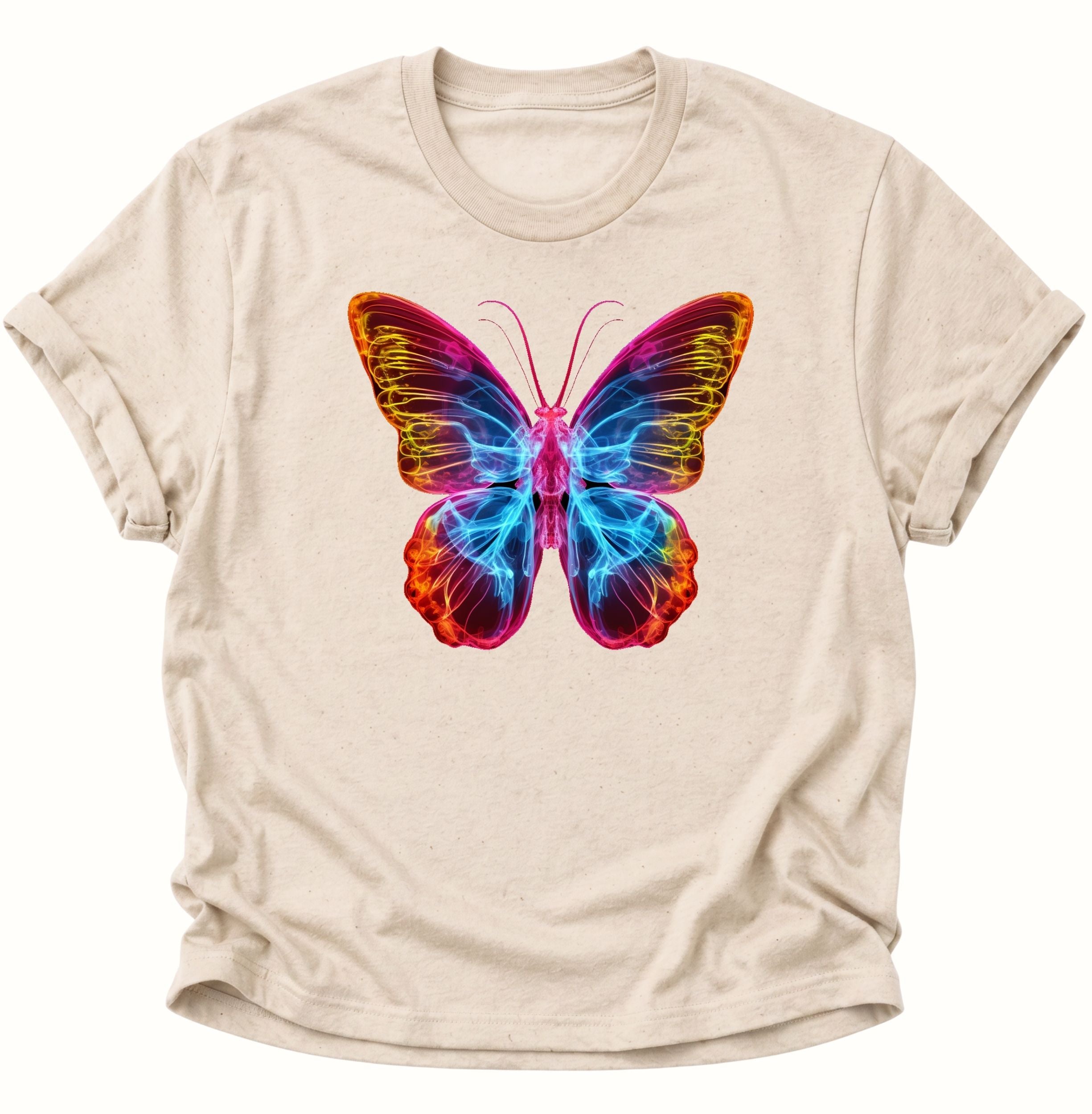 Butterfly Neon Unisex T-Shirt