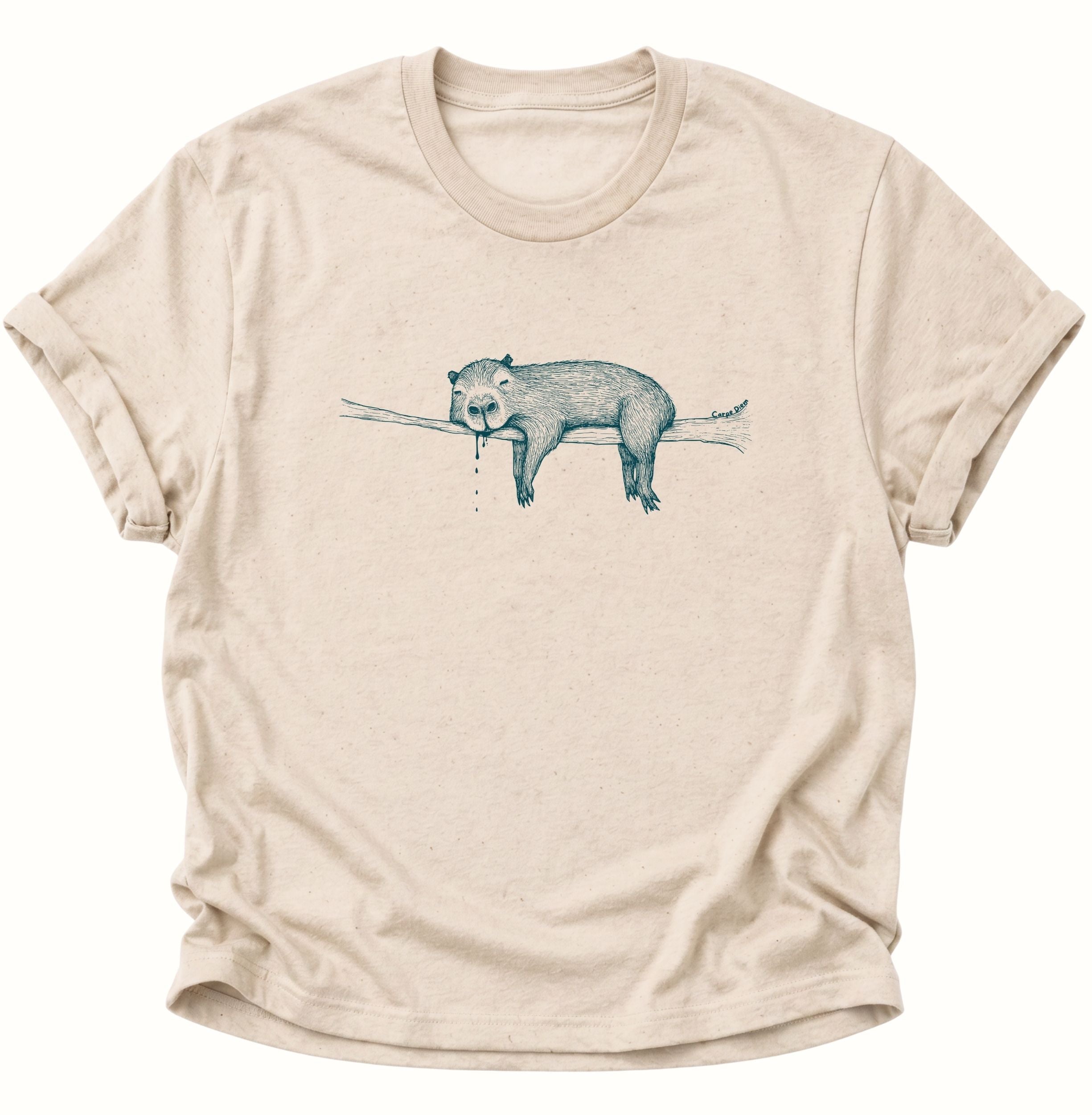 Carpe Diem Capybara Unisex T-Shirt