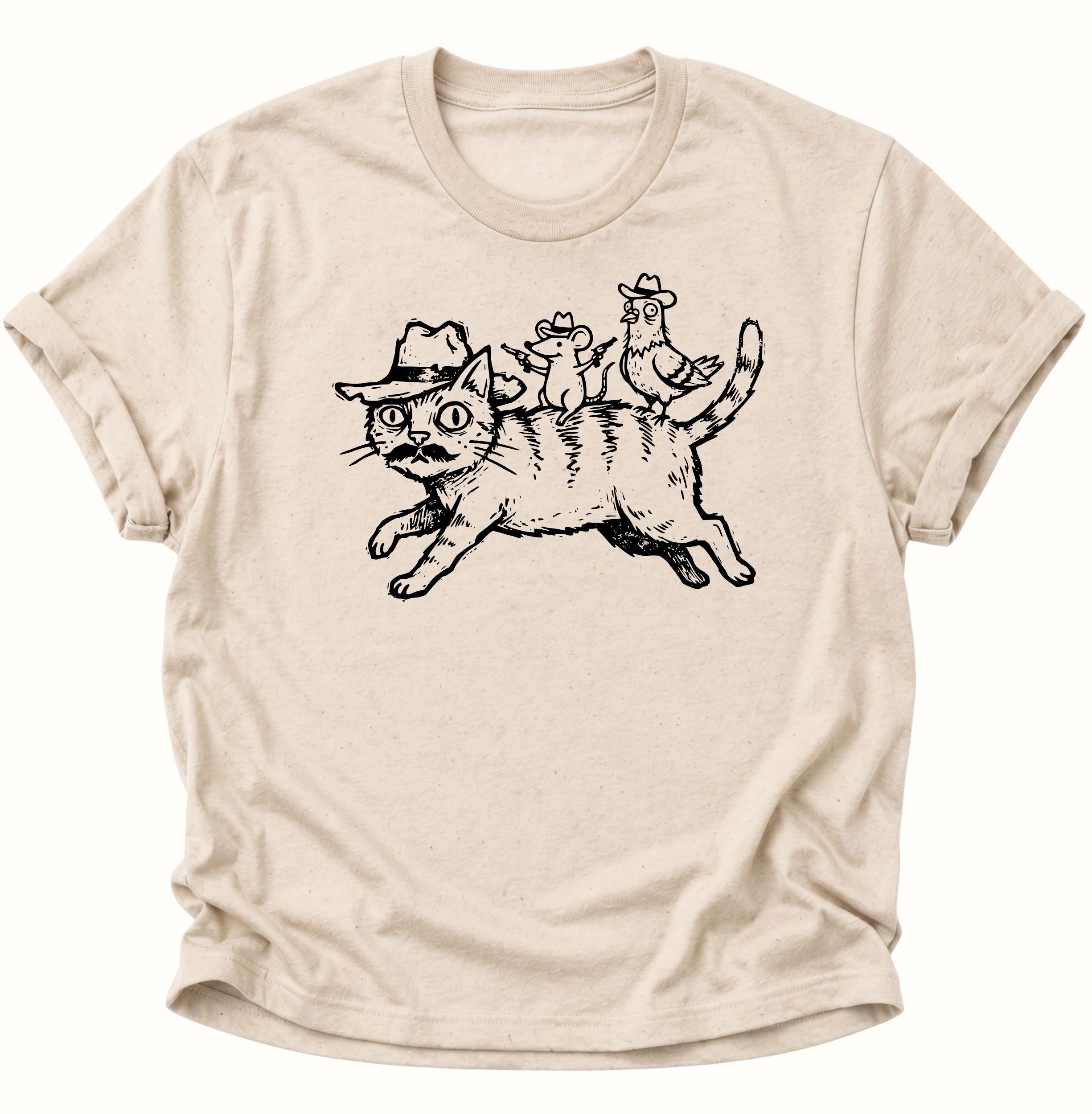 Crazy Cats Gang Unisex T-Shirt