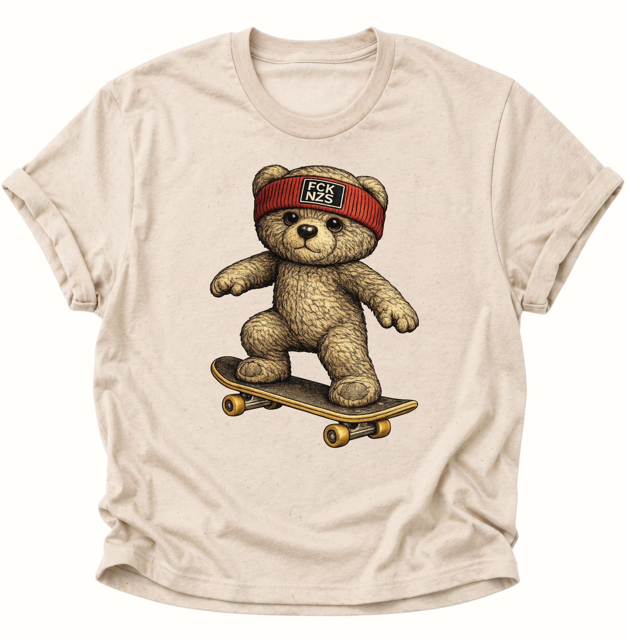 FCK NZS Skater Teddy Unisex T-Shirt