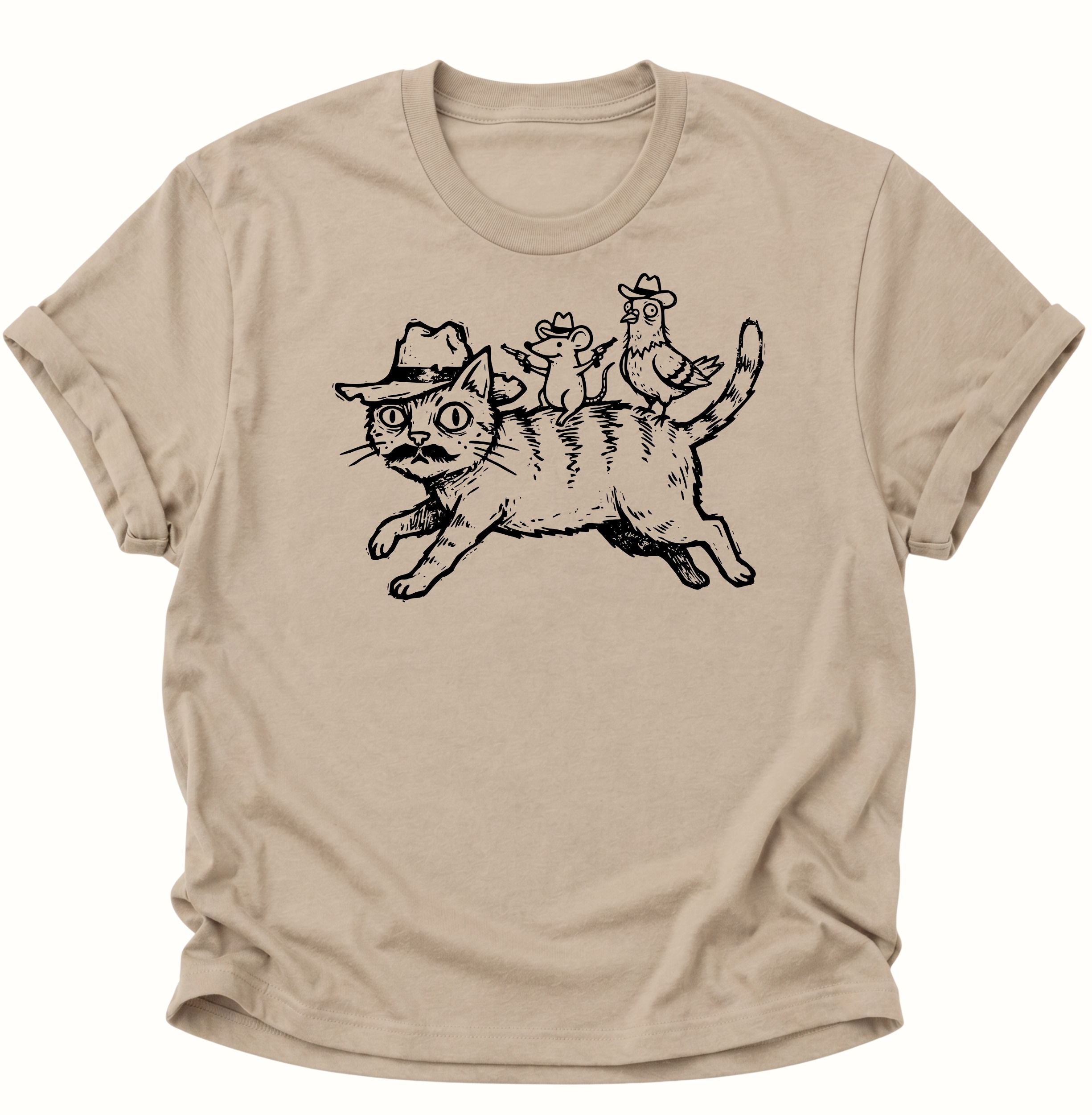 Crazy Cats Gang Unisex T-Shirt