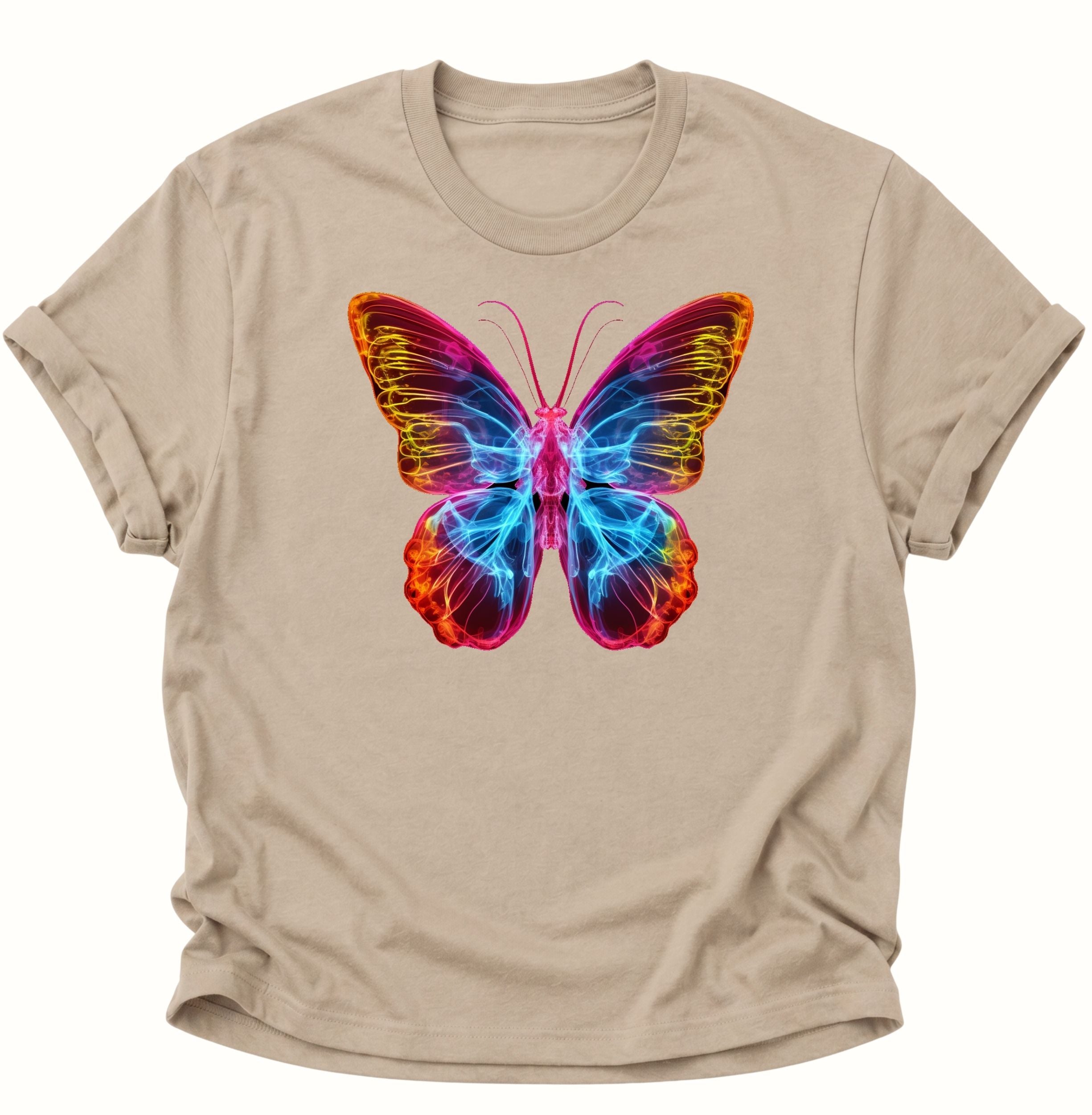 Butterfly Neon Unisex T-Shirt