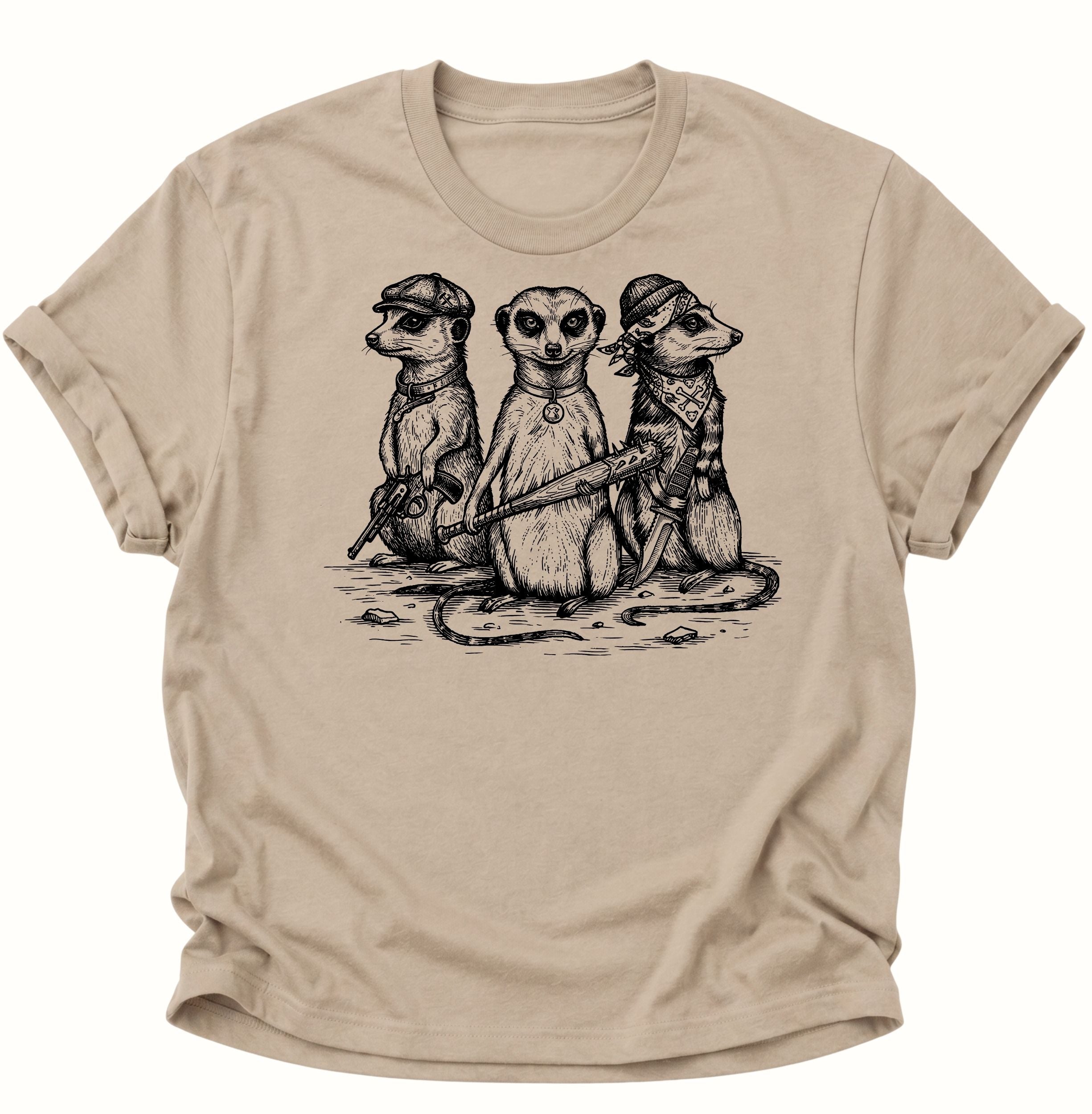 Erdmännchen Gang Unisex T-Shirt