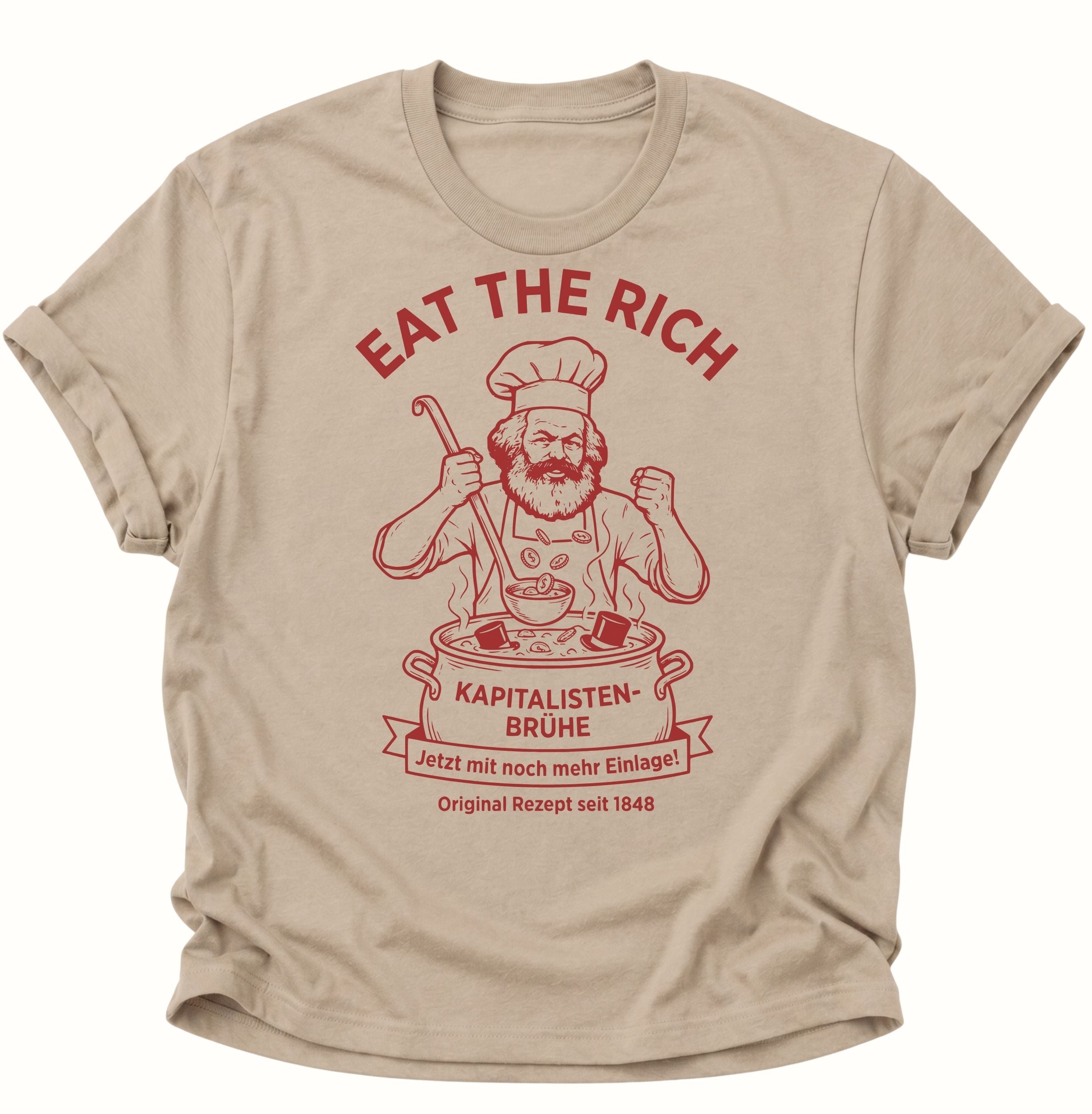 Eat the rich Karl Marx Unisex T-Shirt