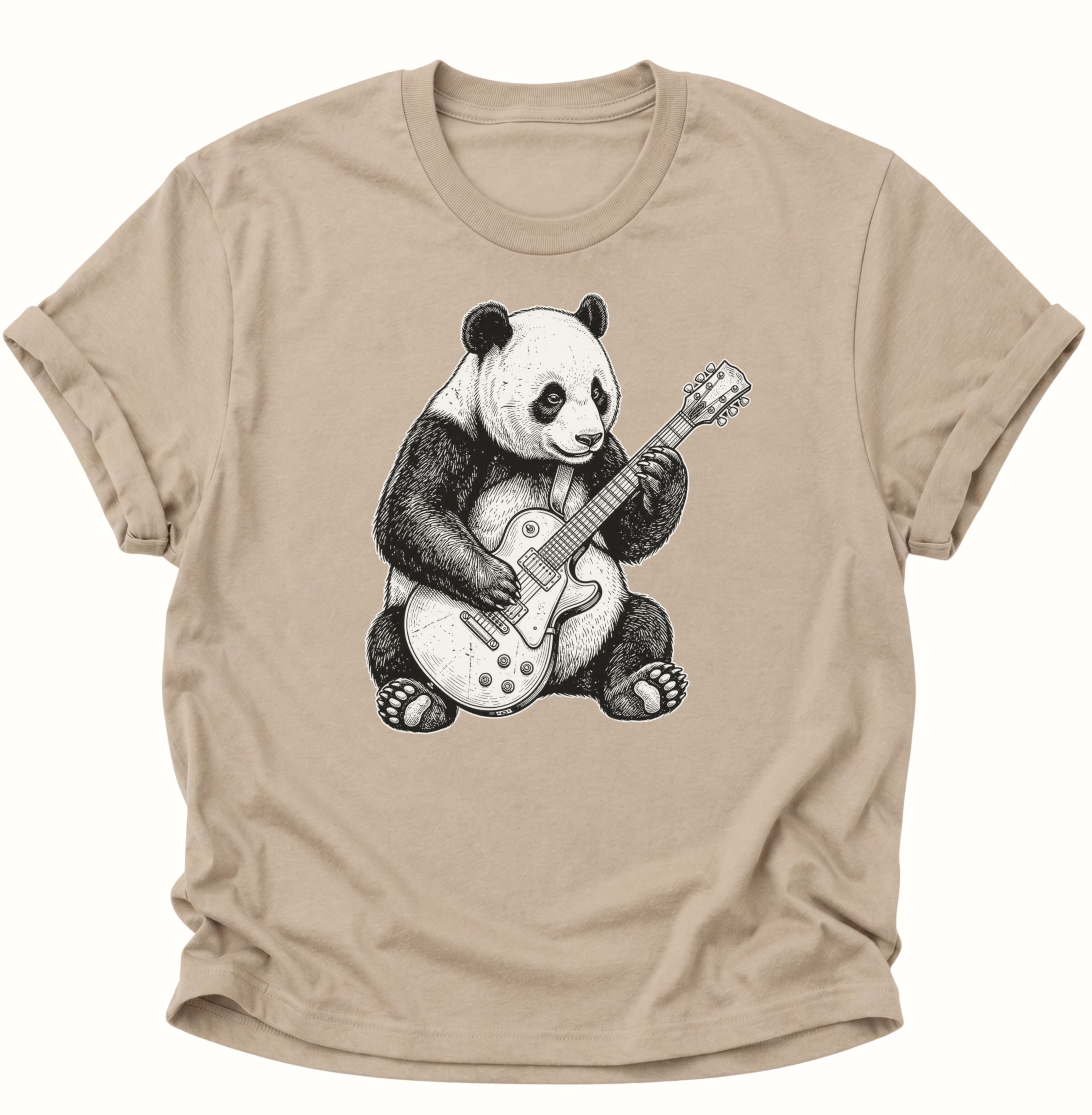 Panda Guitar Musician Unisex T-Shirt