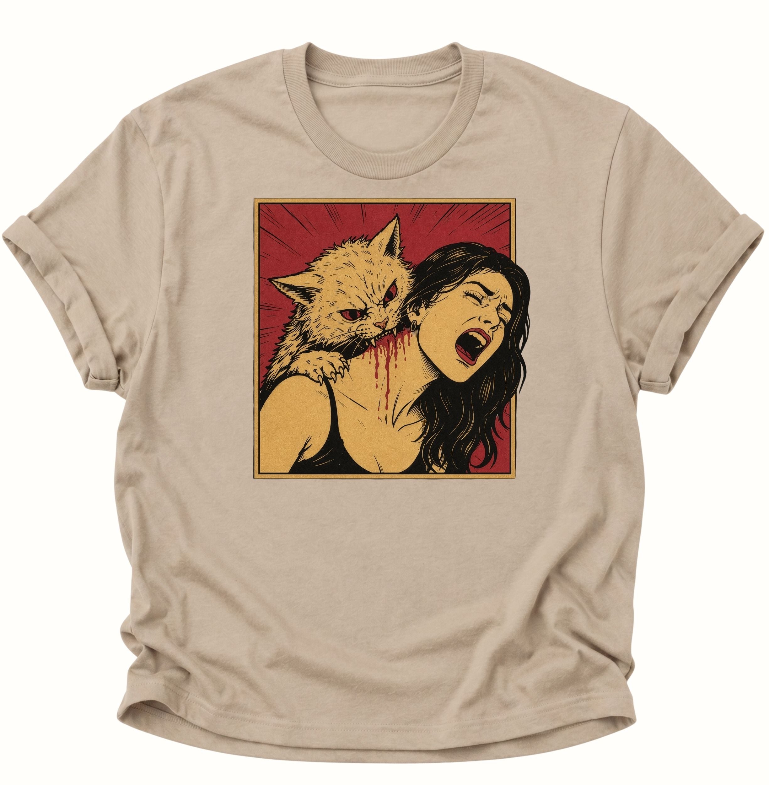Vampier Katze Unisex T-Shirt