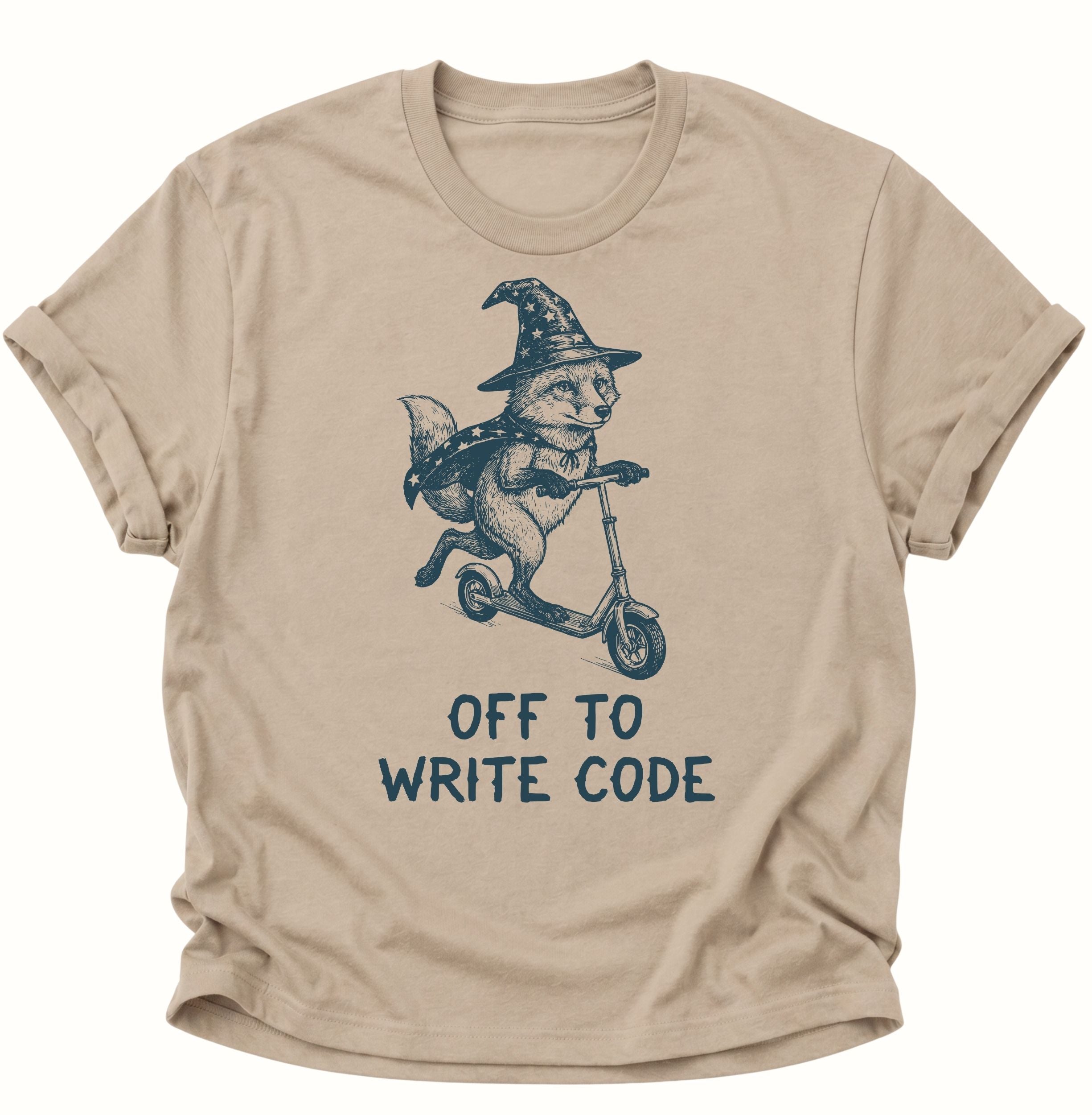 Off to write Code Unisex T-Shirt